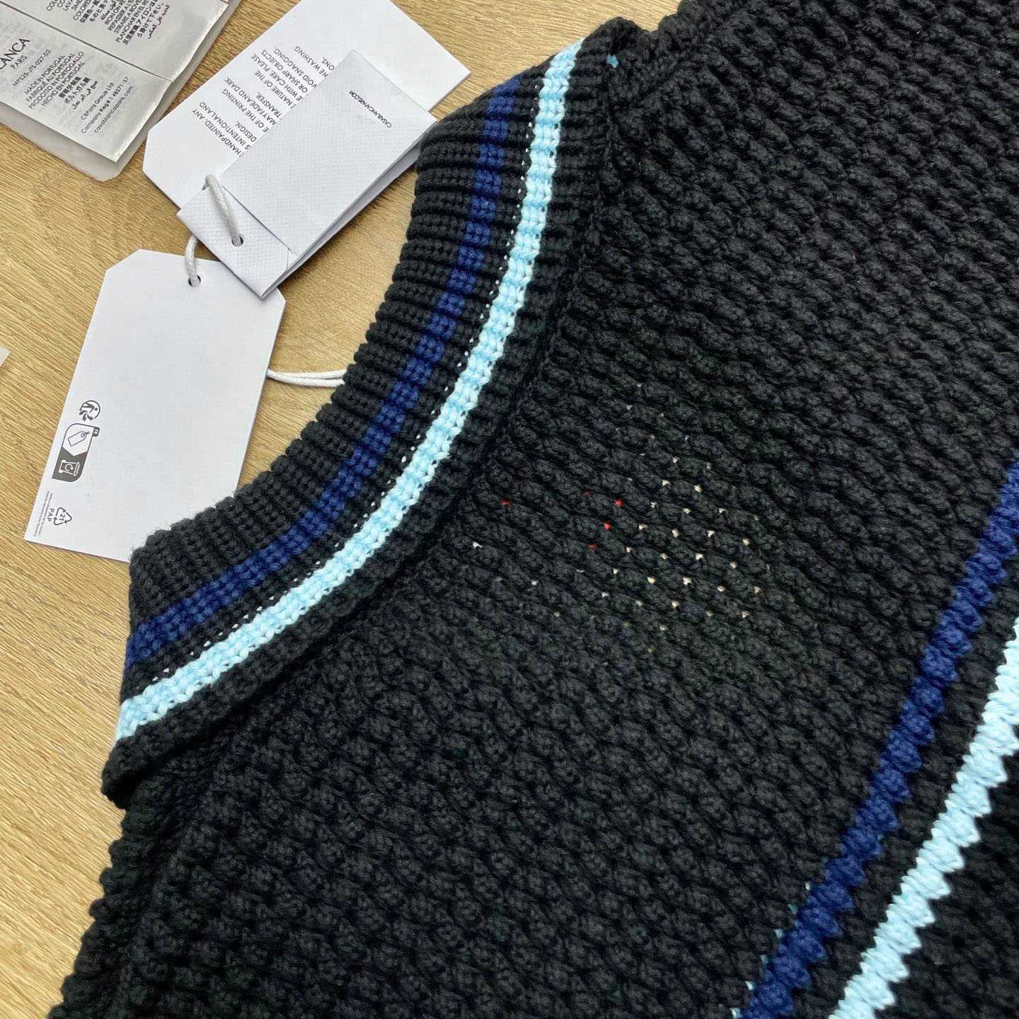 Casablanca Tennis Cotton Crochet Short Sleeve Shirt D0116 - DesignerGu