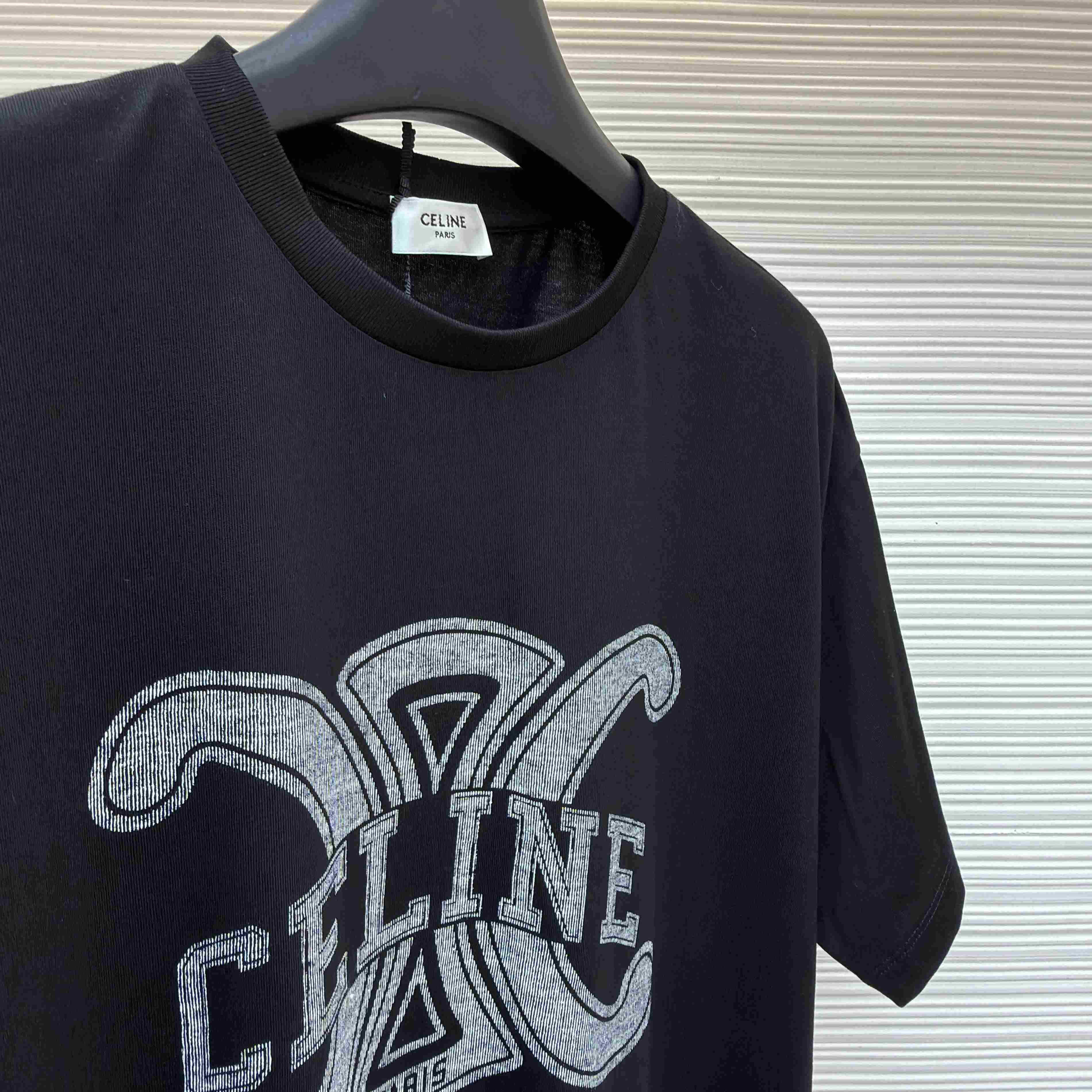 Celine  Loose T-shirt IN Cotton Jersey - DesignerGu