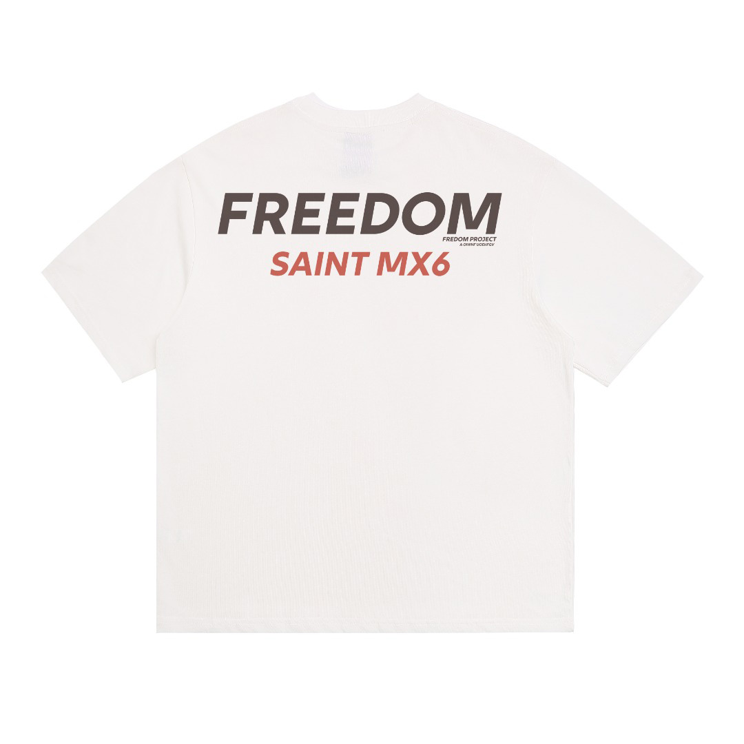 Saint Michael  Freedom Astro Short Sleeve Tee Shirt  - DesignerGu