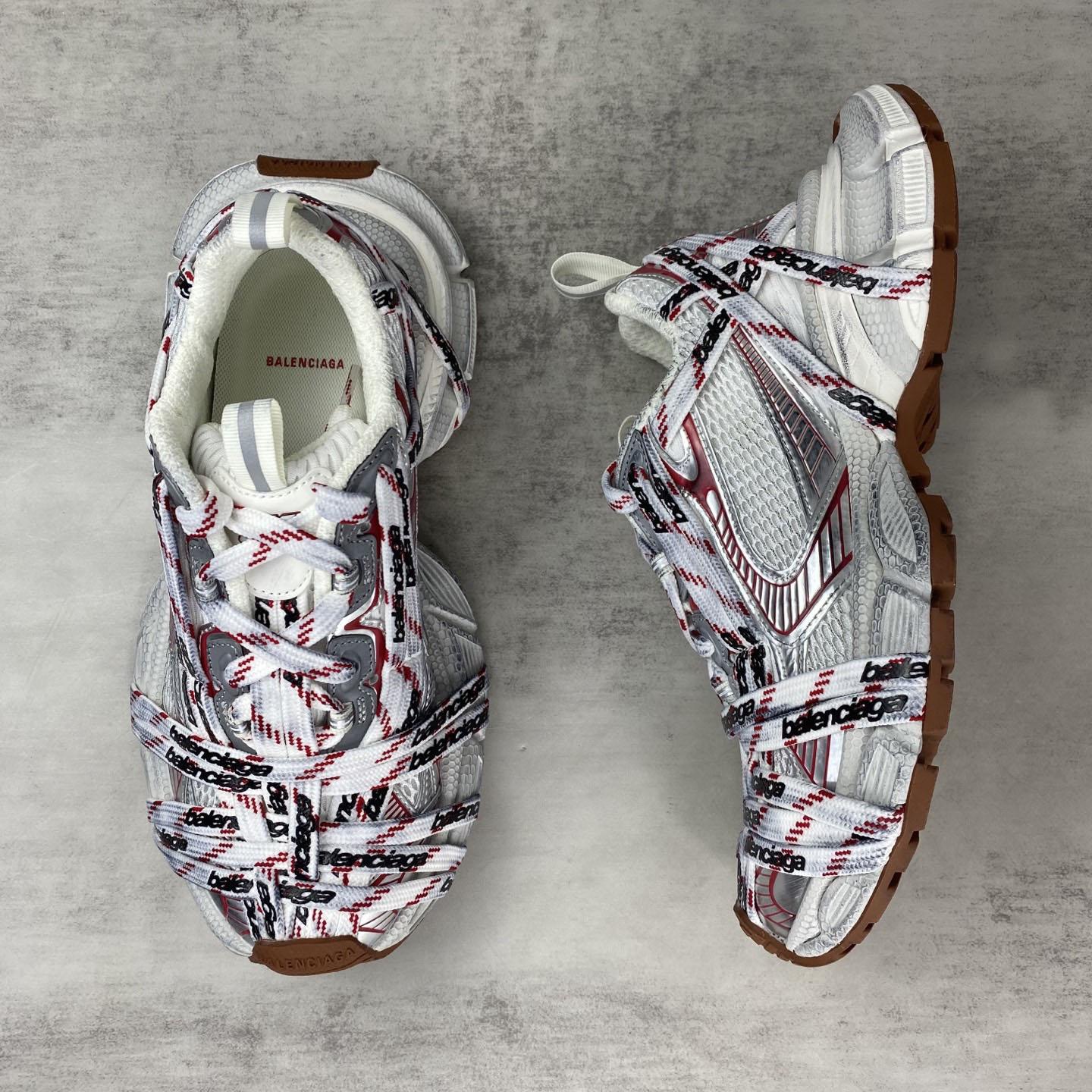 Balenciaga 3XL Extreme Laces Logo Sneaker - DesignerGu