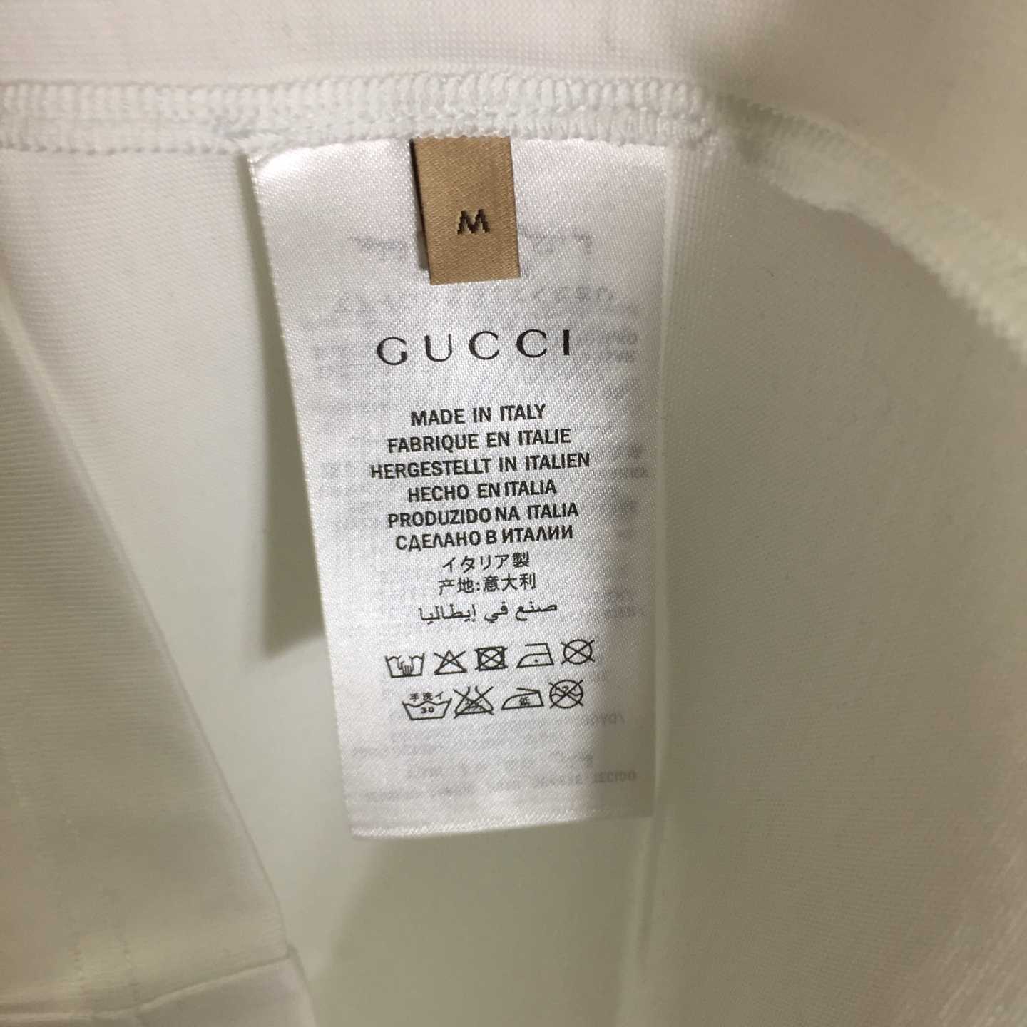 Gucci Jersey T-shirt With Print  - DesignerGu