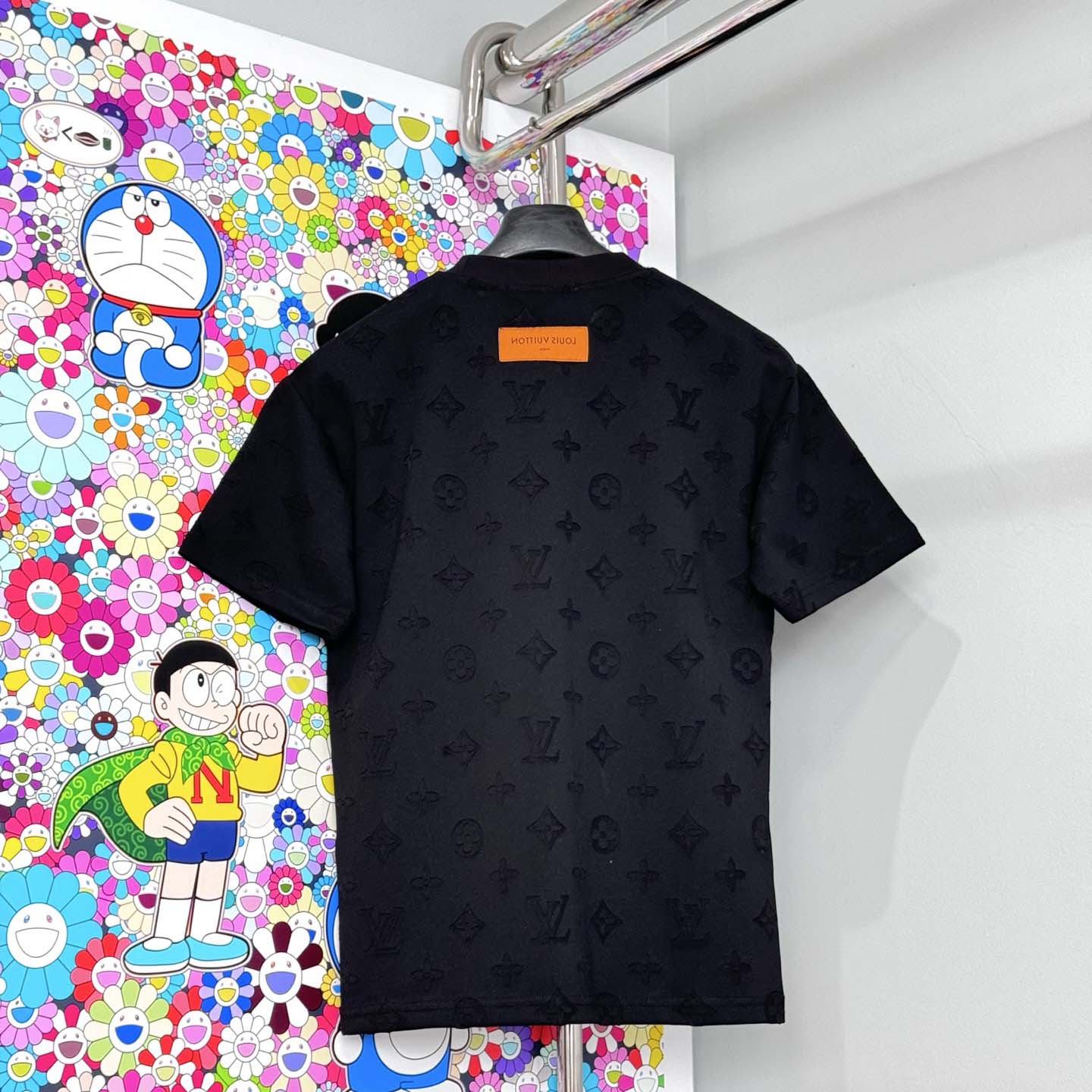 Louis Vuitton Monogram Short-Sleeved Crewneck - DesignerGu
