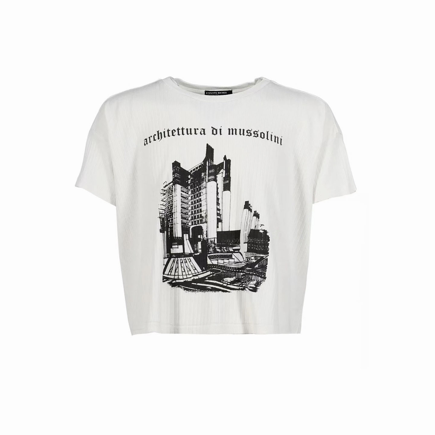 Enfants Riches Déprimés Tabac Rat Mesh Shirt 'Faded White' - DesignerGu