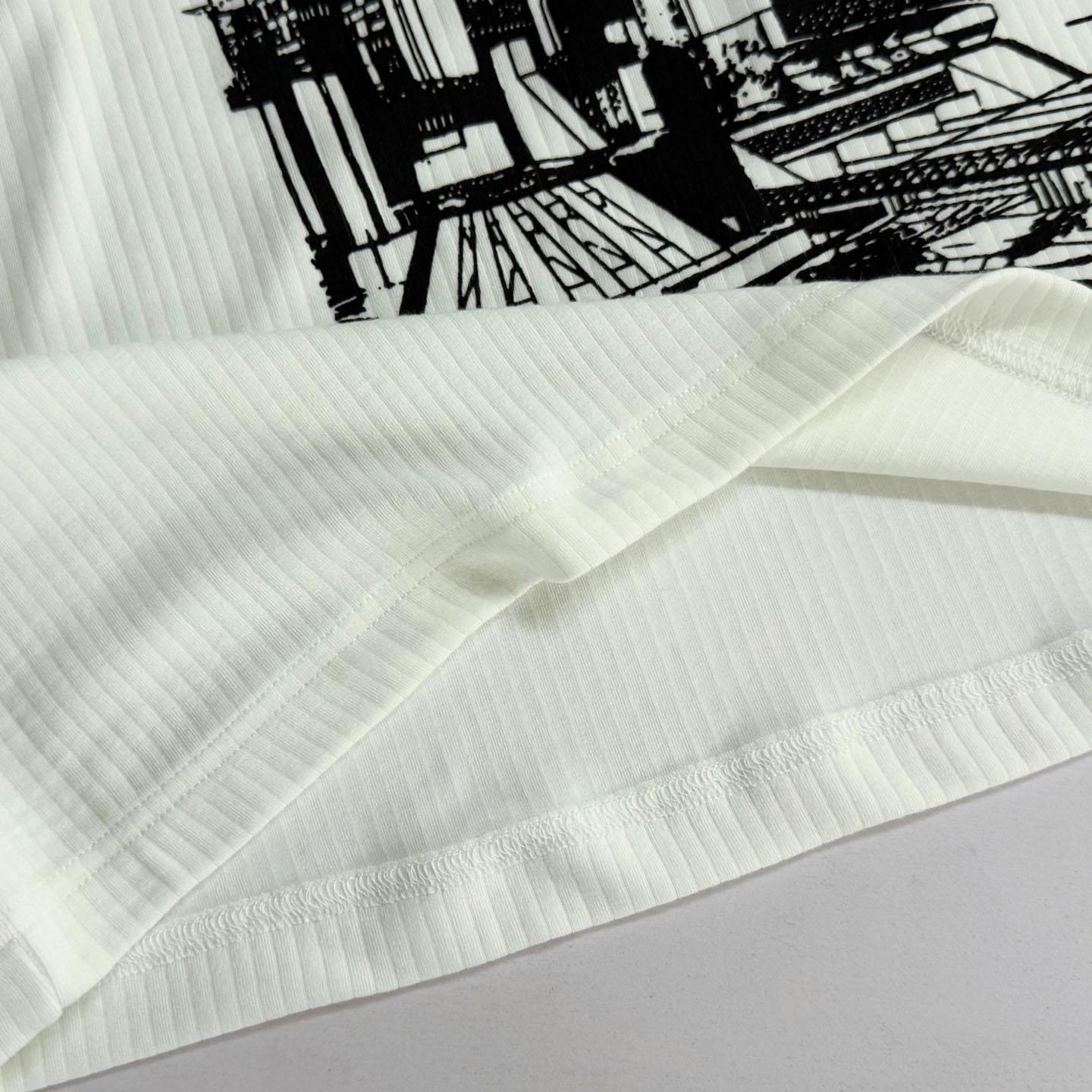 Enfants Riches Déprimés Tabac Rat Mesh Shirt 'Faded White' - DesignerGu