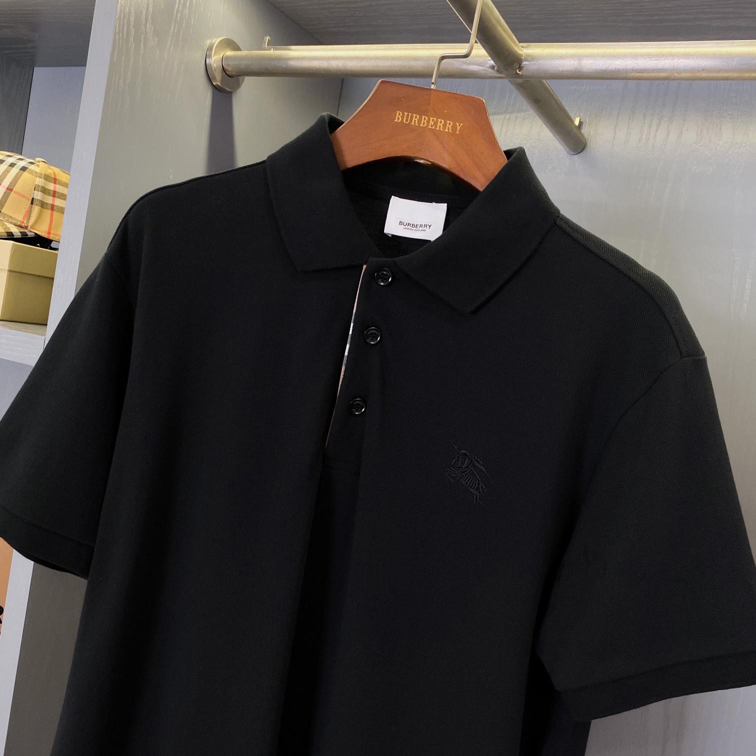 Burberry Cotton Polo Shirt - DesignerGu