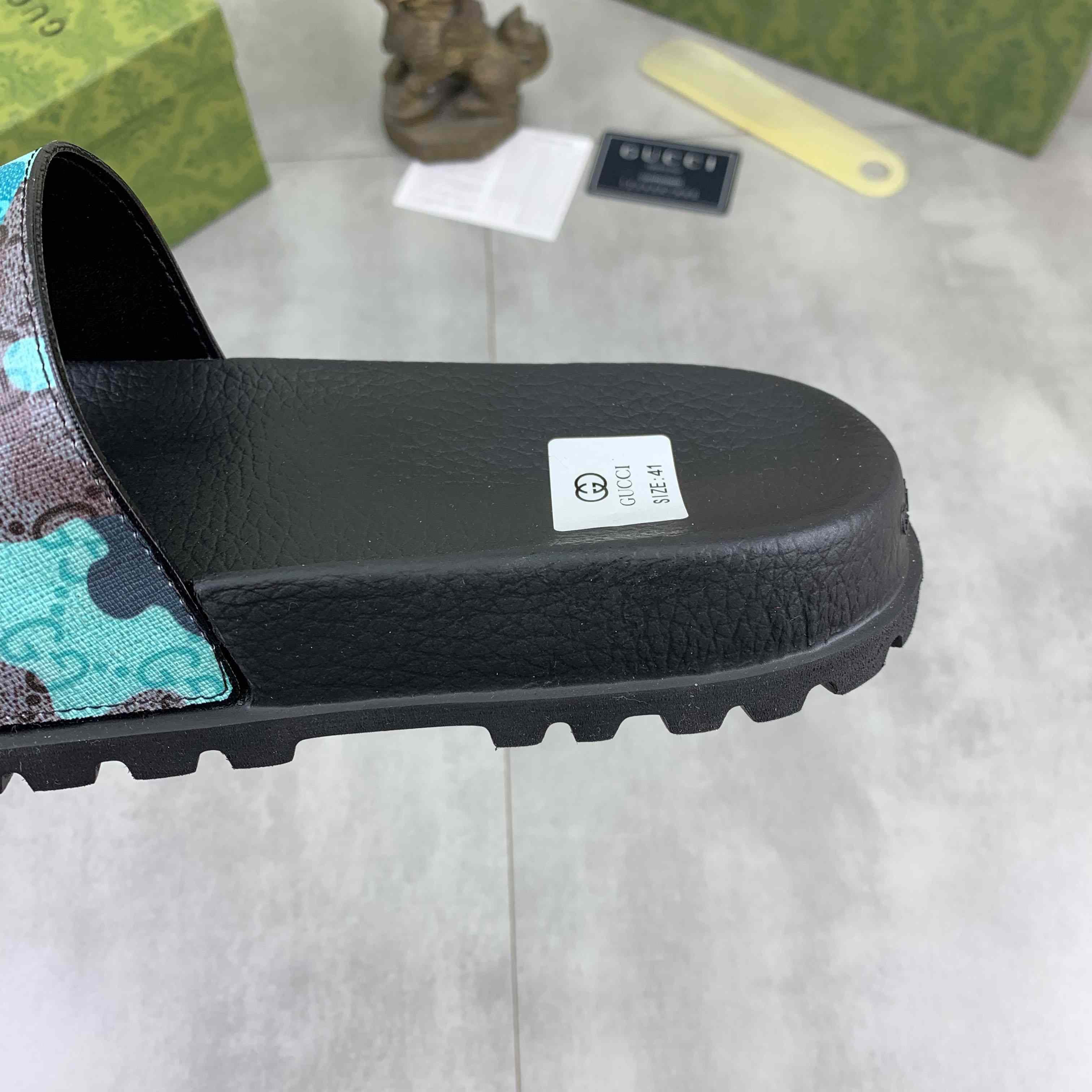 Gucci Lug-sole Slide Sandal - DesignerGu