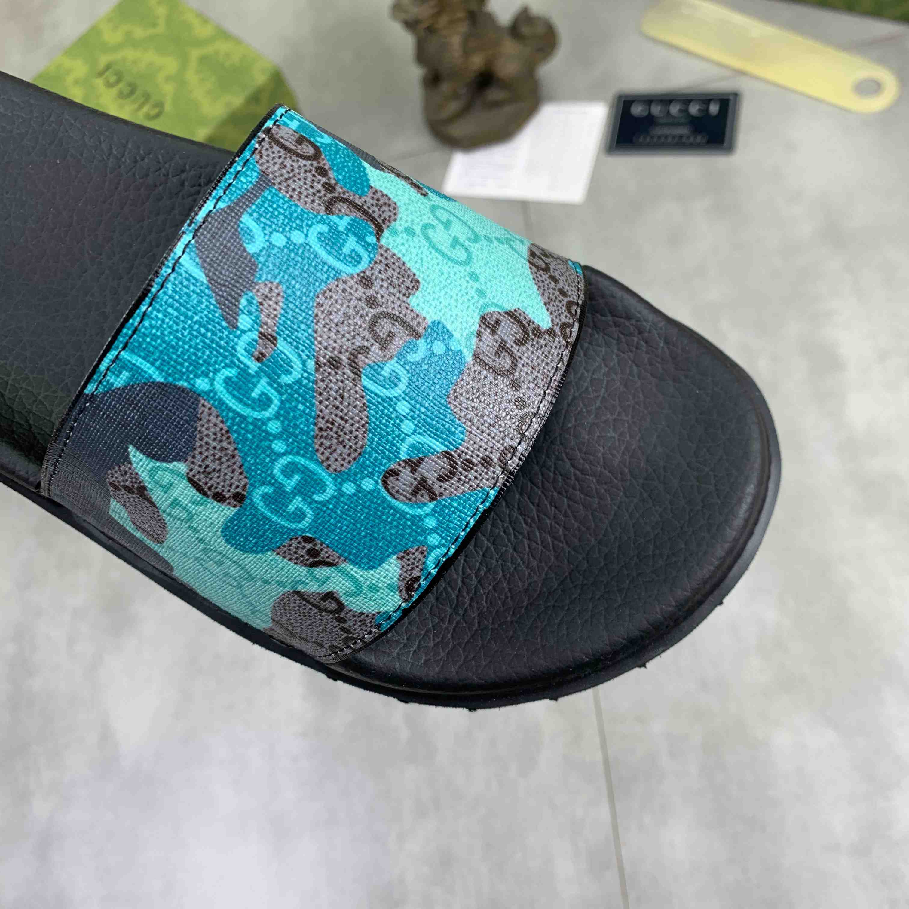 Gucci Lug-sole Slide Sandal - DesignerGu