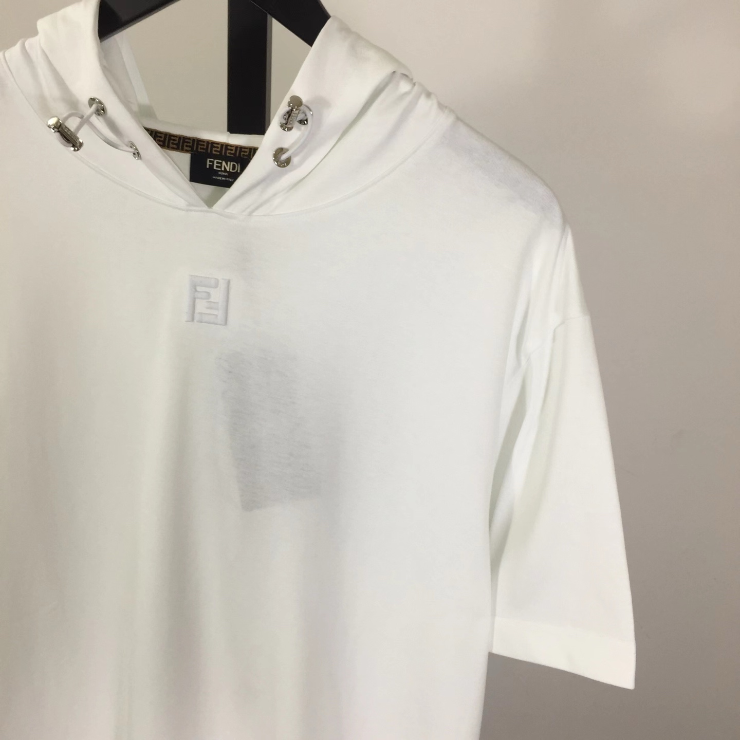 Fendi Hooded T-shirt - DesignerGu