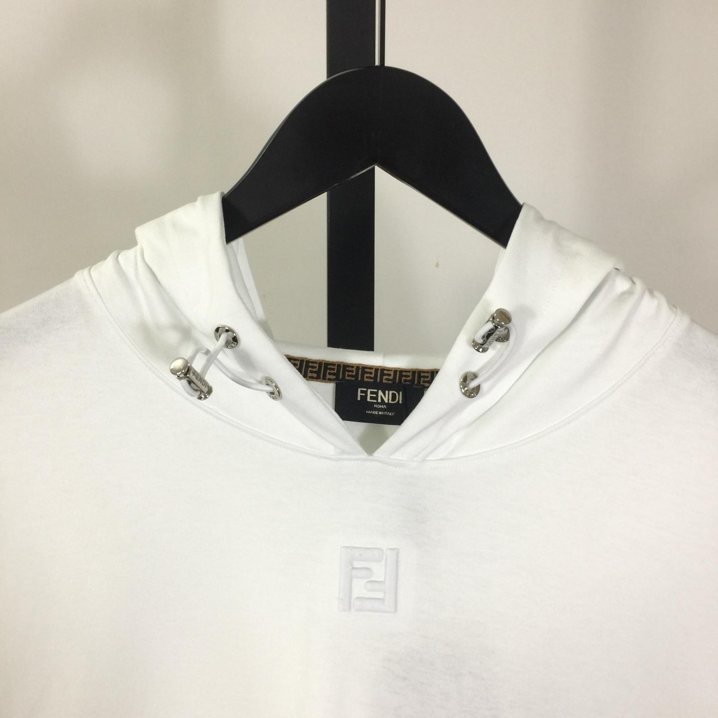 Fendi Hooded T-shirt - DesignerGu
