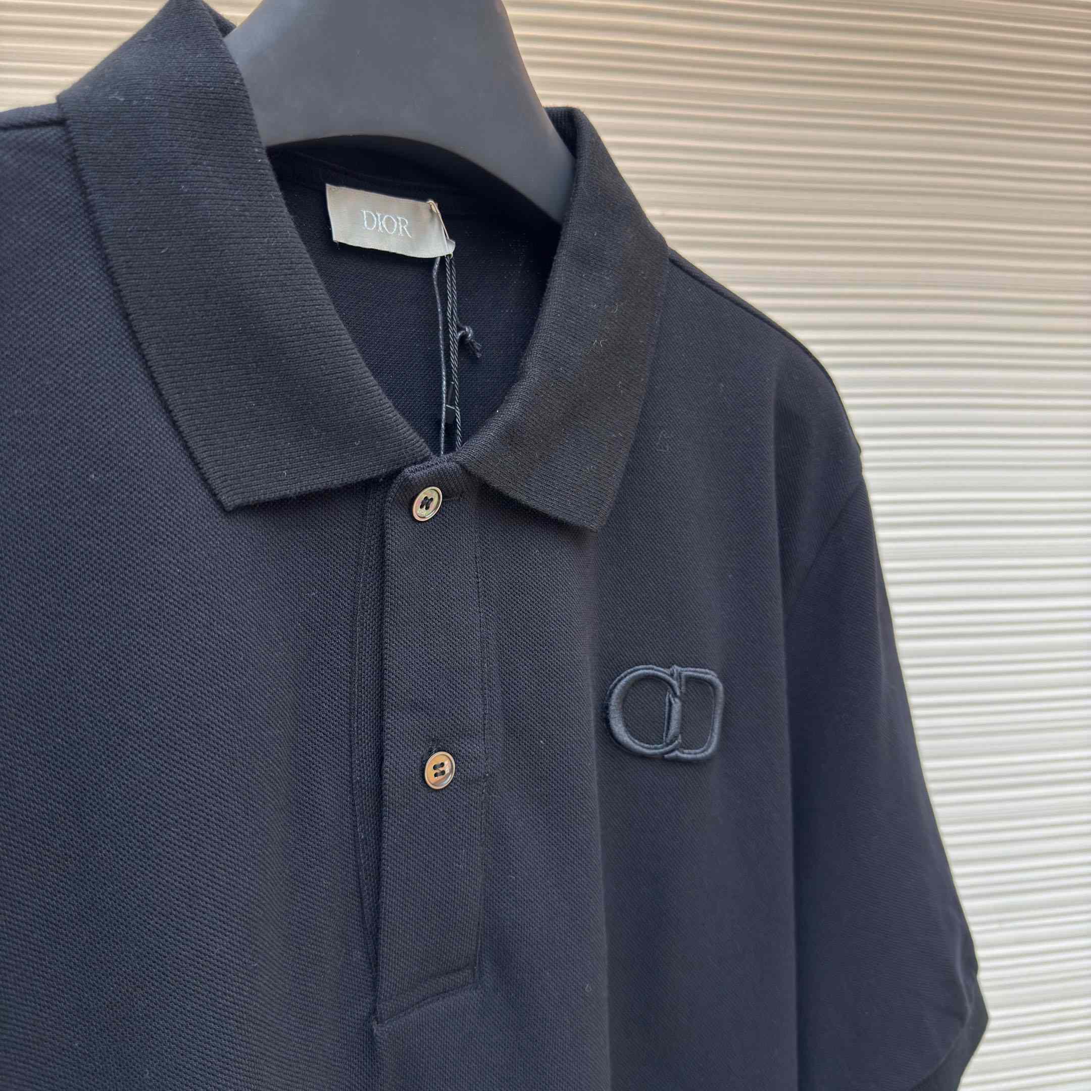 Dior CD Icon Polo Shirt  - DesignerGu