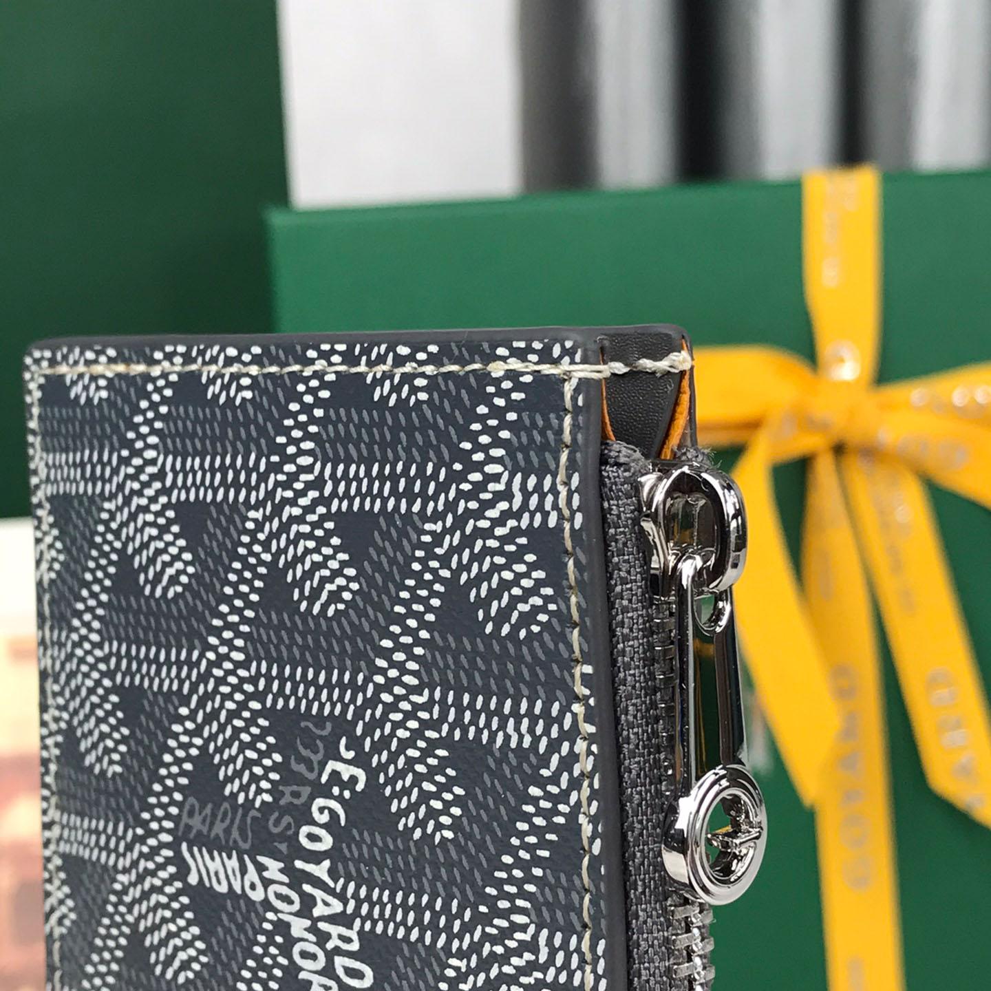 Goyard Bourbon Zipped Card Holder - DesignerGu