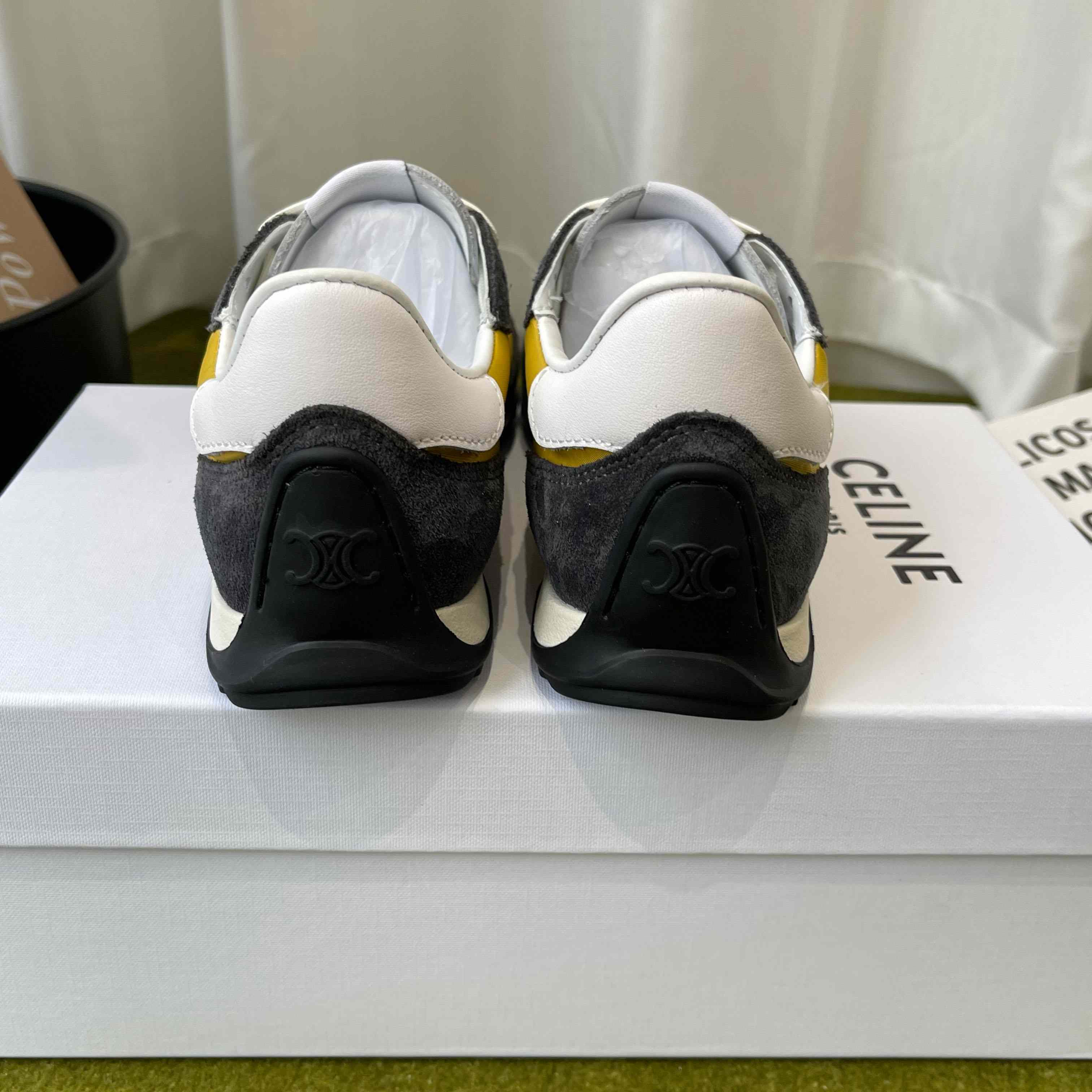 CELINE RACER LOW LACE-UP SNEAKER  - DesignerGu