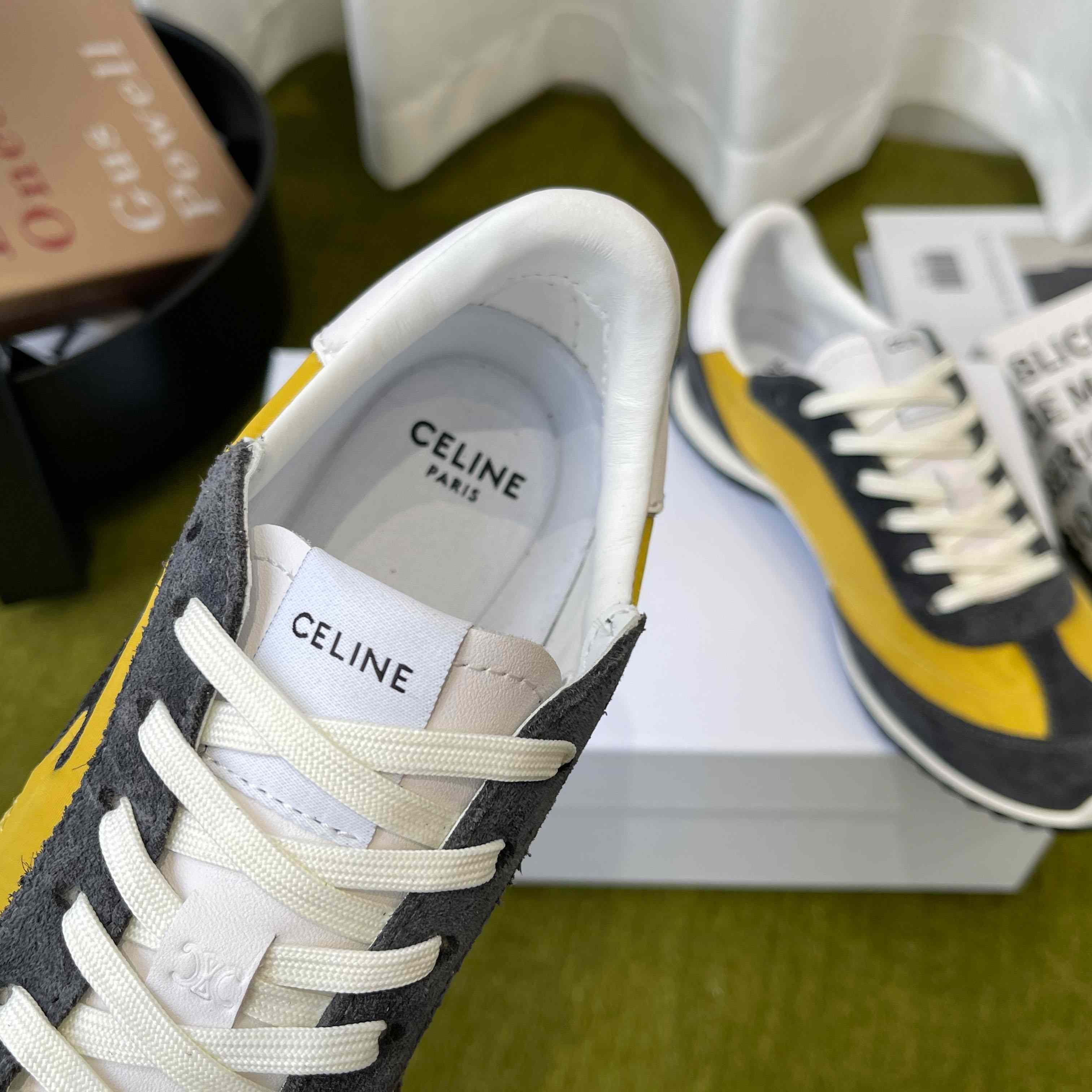 CELINE RACER LOW LACE-UP SNEAKER  - DesignerGu