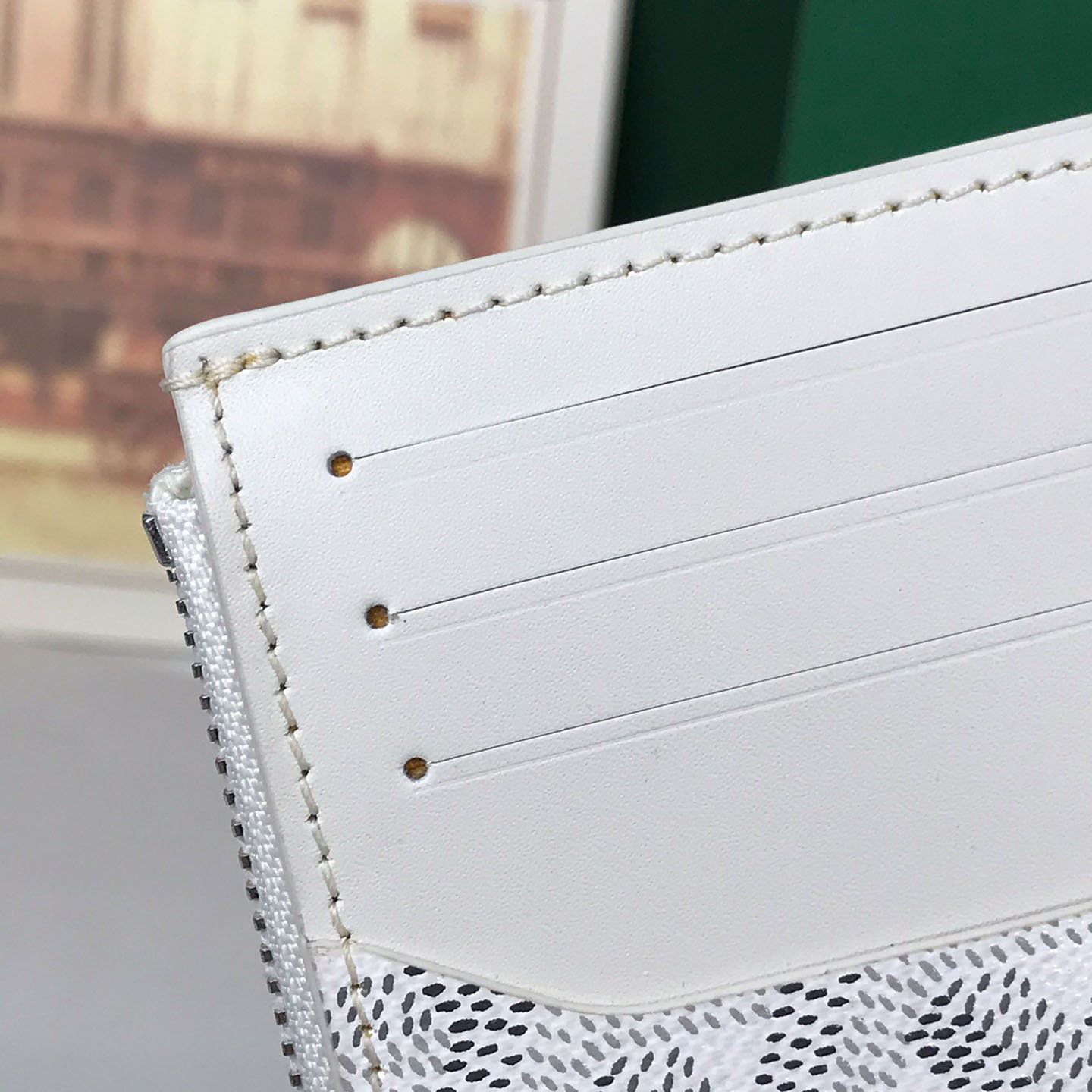 Goyard Bourbon Zipped Card Holder - DesignerGu