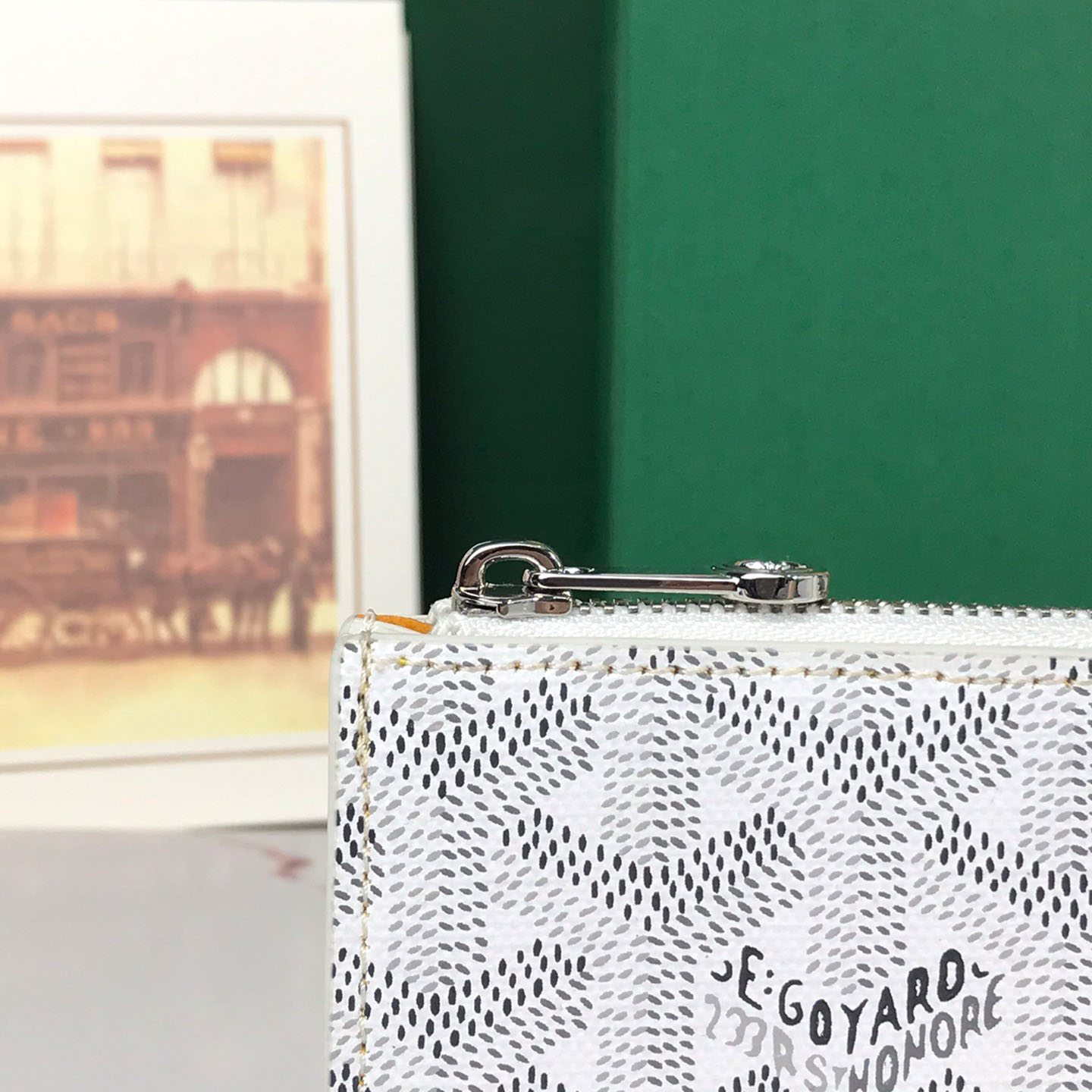 Goyard Bourbon Zipped Card Holder - DesignerGu