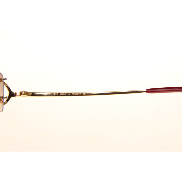 Cartier CT 4193830 Sunglasses In Gold Gradient Brown - DesignerGu