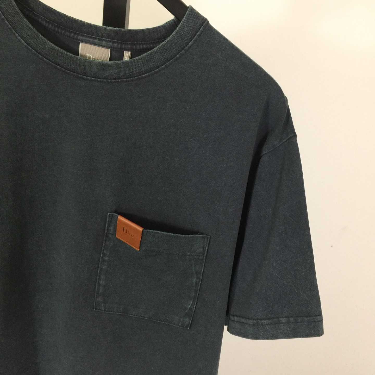 Dior T-Shirt With Pocket, Relaxed Fit  - DesignerGu