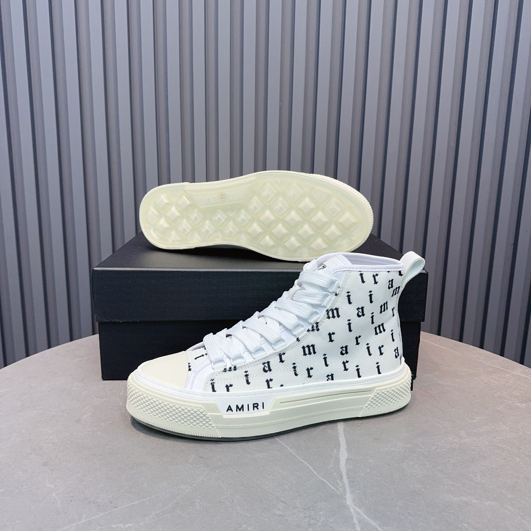 Amiri Old English Court High 'White Black' - DesignerGu