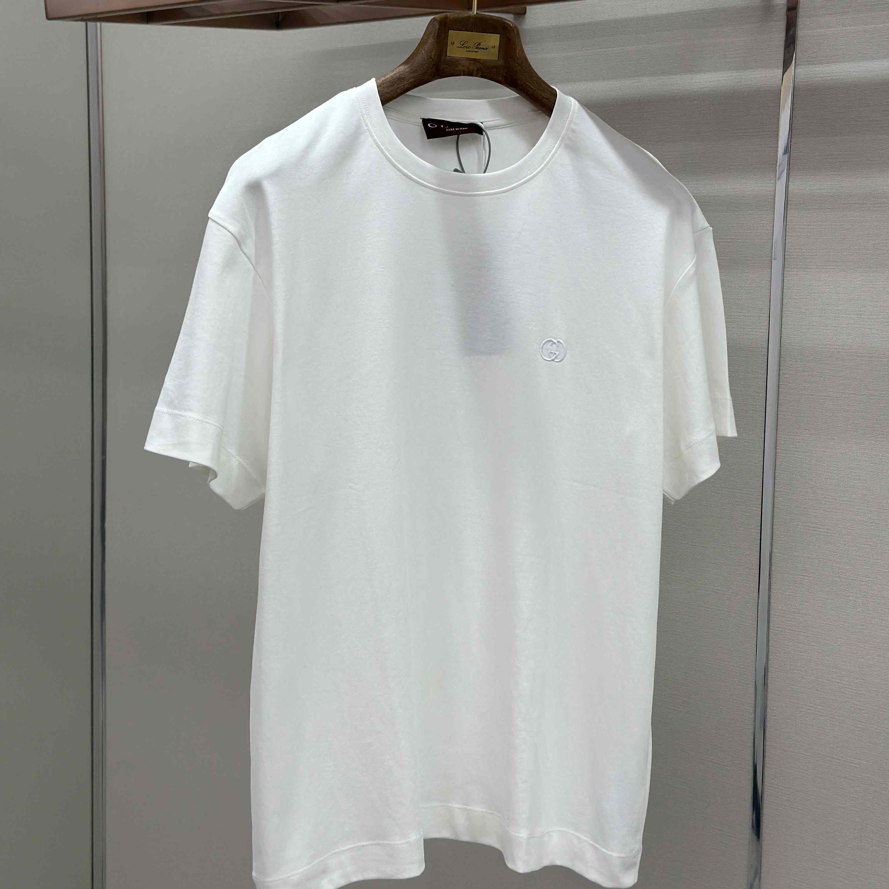 Gucci Cotton Jersey T-shirt With Embroidery - DesignerGu