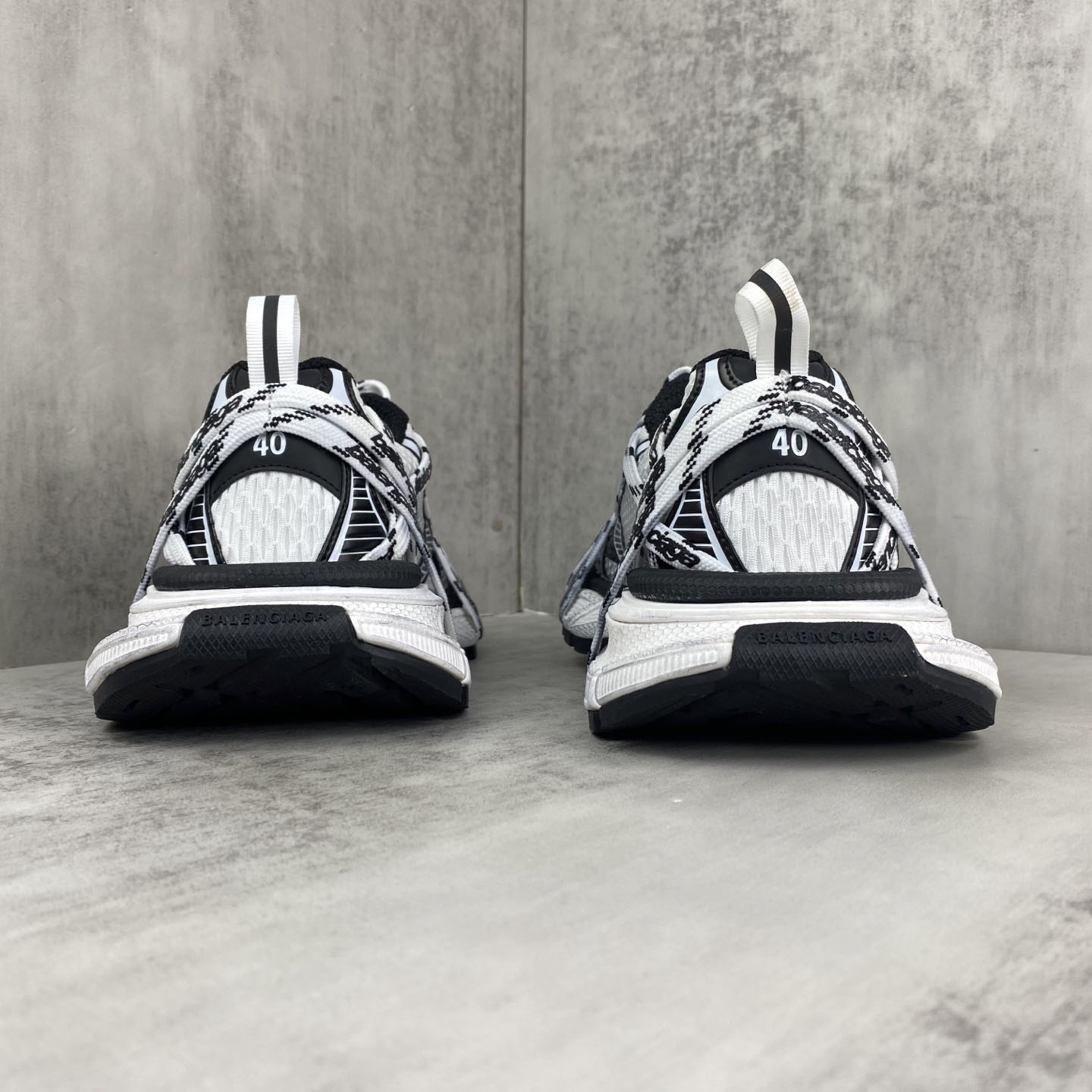 Balenciaga Balenciaga 3XL Extreme Laces Logo Sneaker - DesignerGu