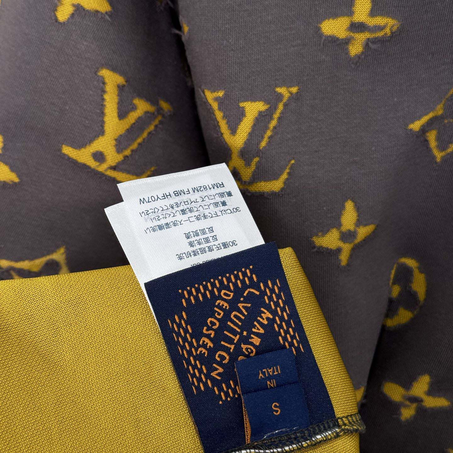 Louis Vuitton Monogram Short-Sleeved Crewneck - DesignerGu