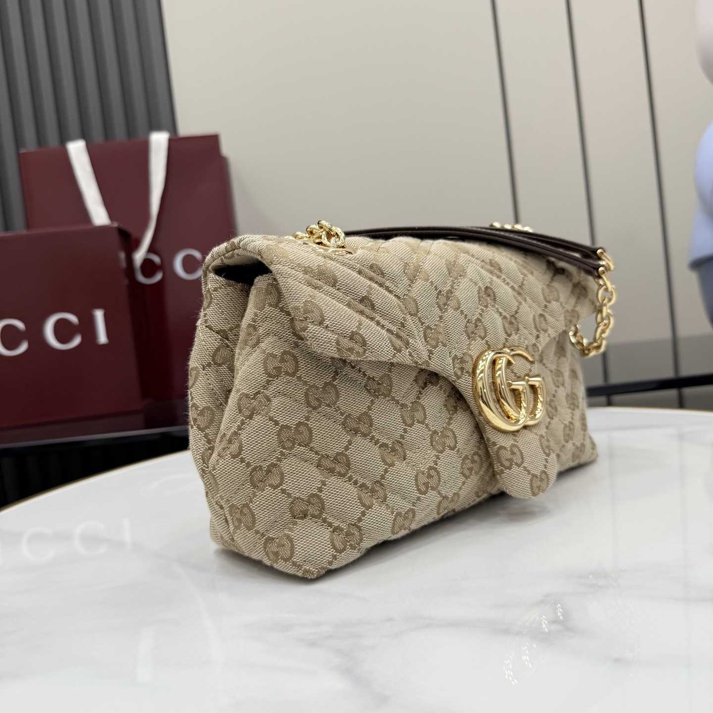 Gucci GG Marmont Small Shoulder Bag - DesignerGu