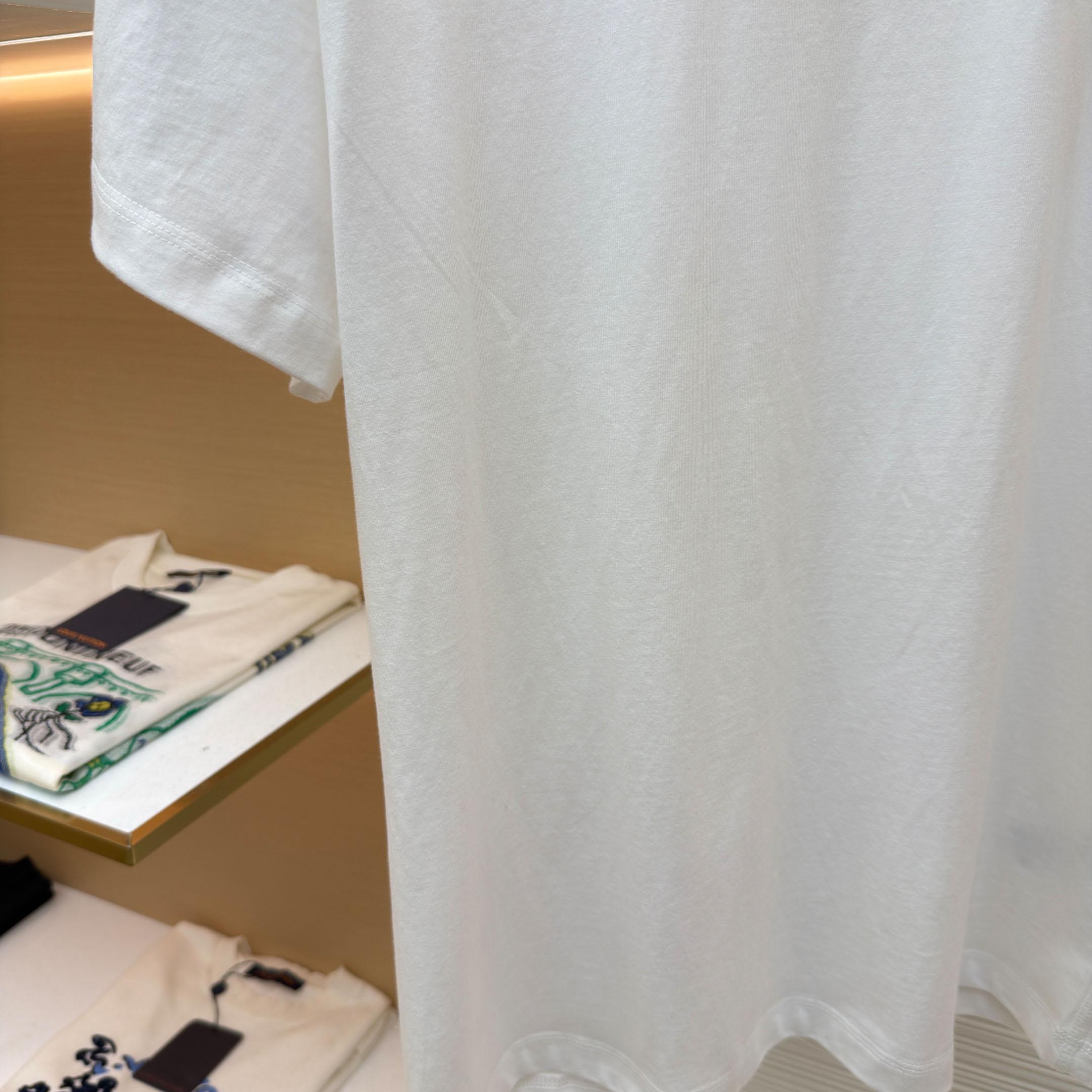 Burberry Check Trim Cotton T-shirt - DesignerGu