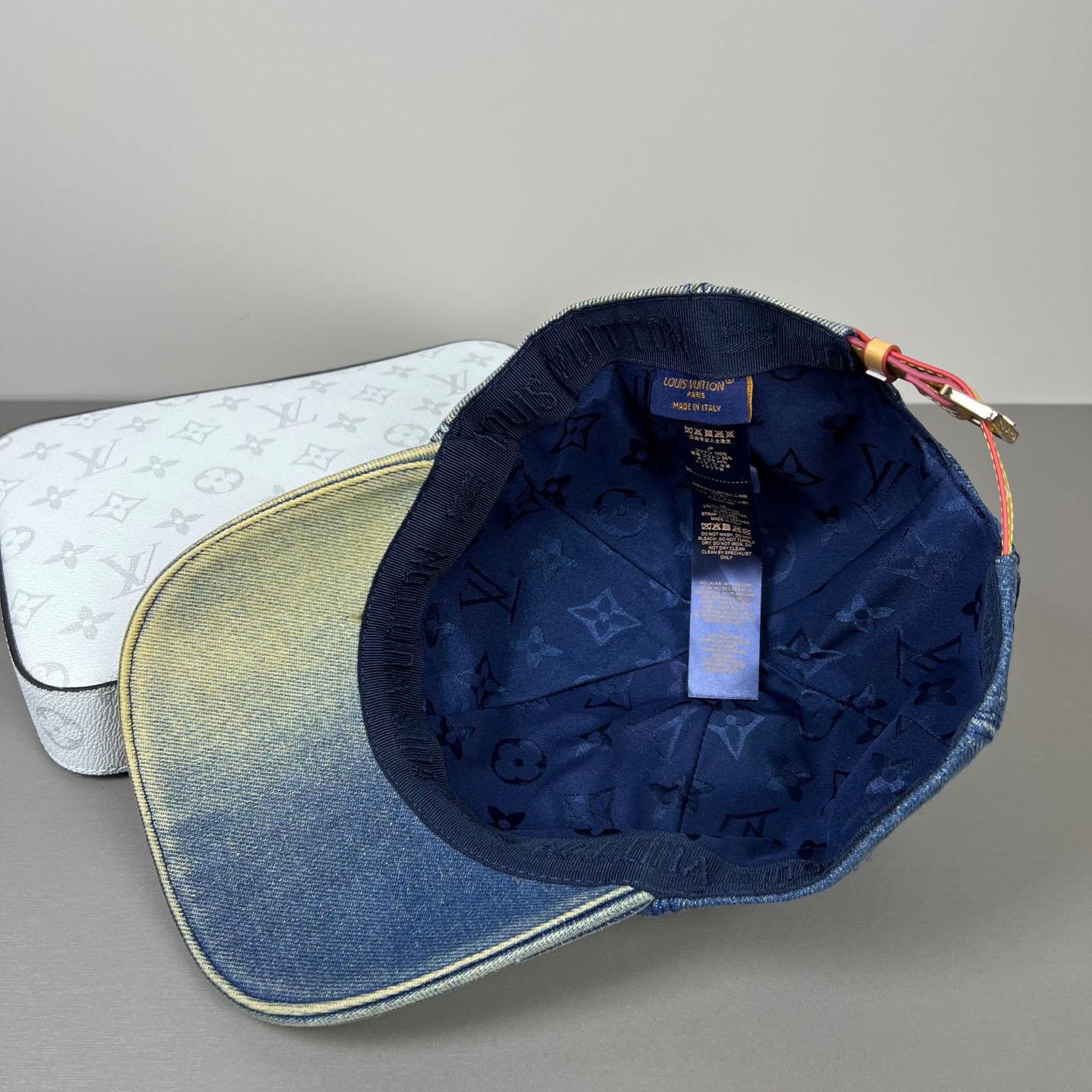 Louis Vuitton Monogram Gradient Hat - DesignerGu