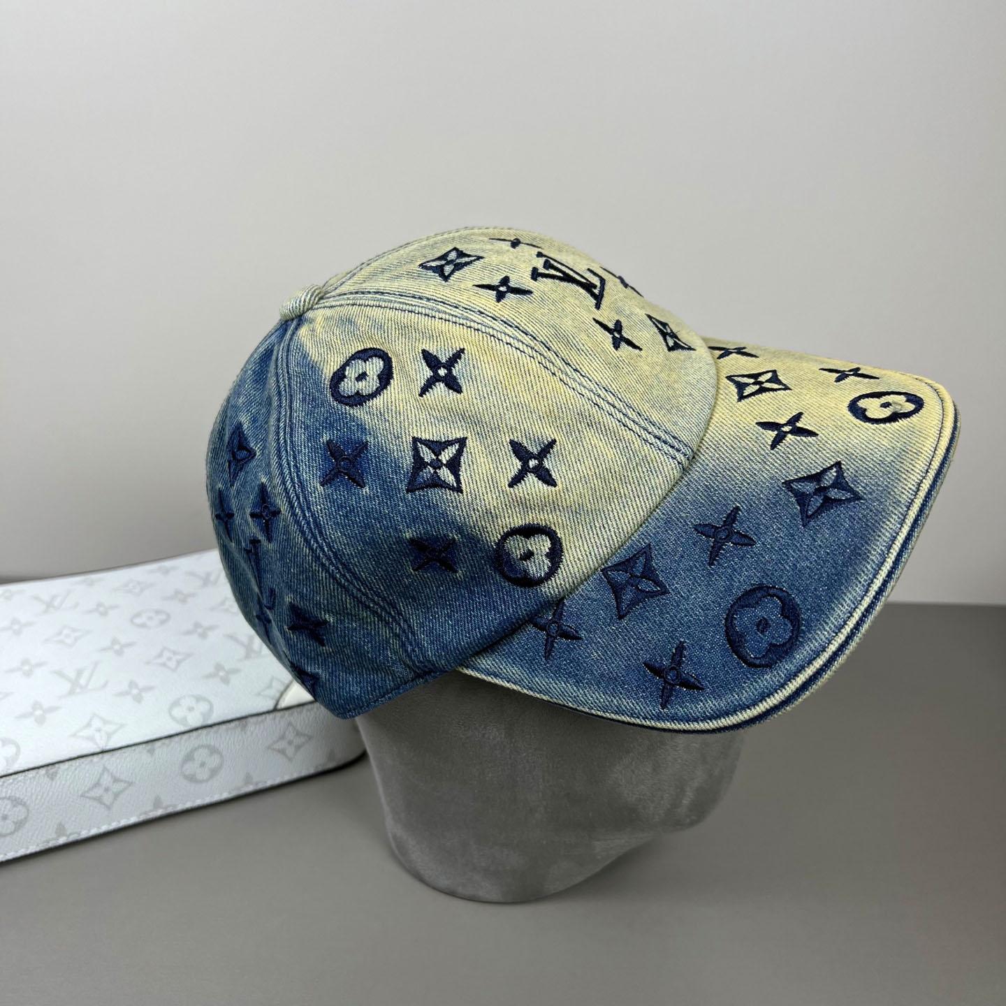 Louis Vuitton Monogram Gradient Hat - DesignerGu