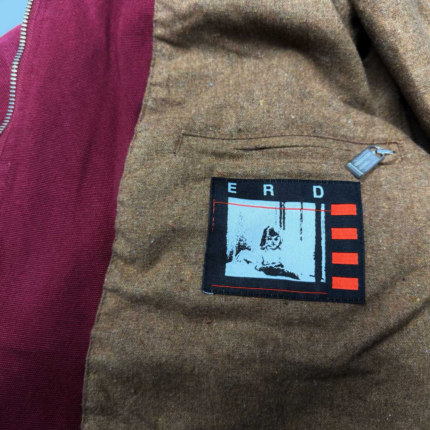 Enfants Riches Deprimes Blanket Lined Work Jacket - DesignerGu