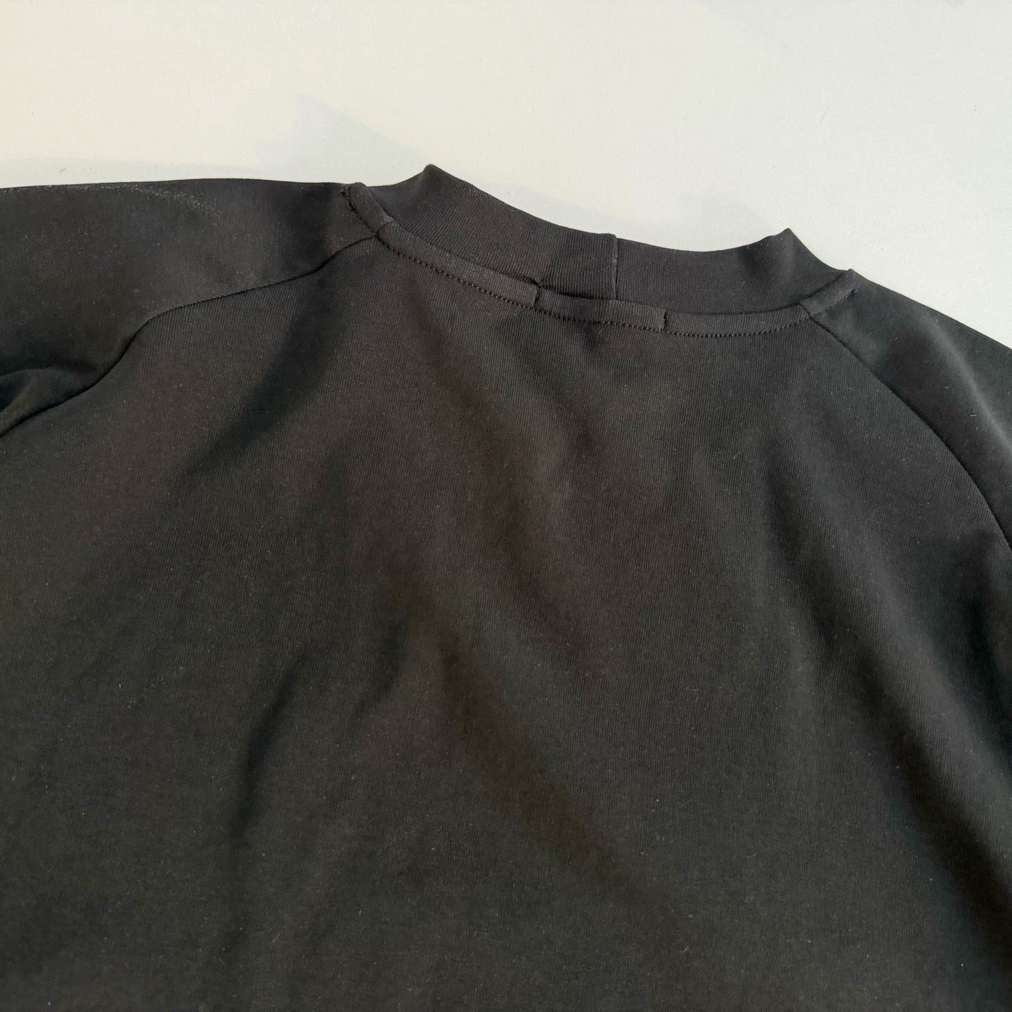 Enfants Riches Deprimes Anton/Hopper Assemblage Raglan T-Shirt 'Faded Black' - DesignerGu