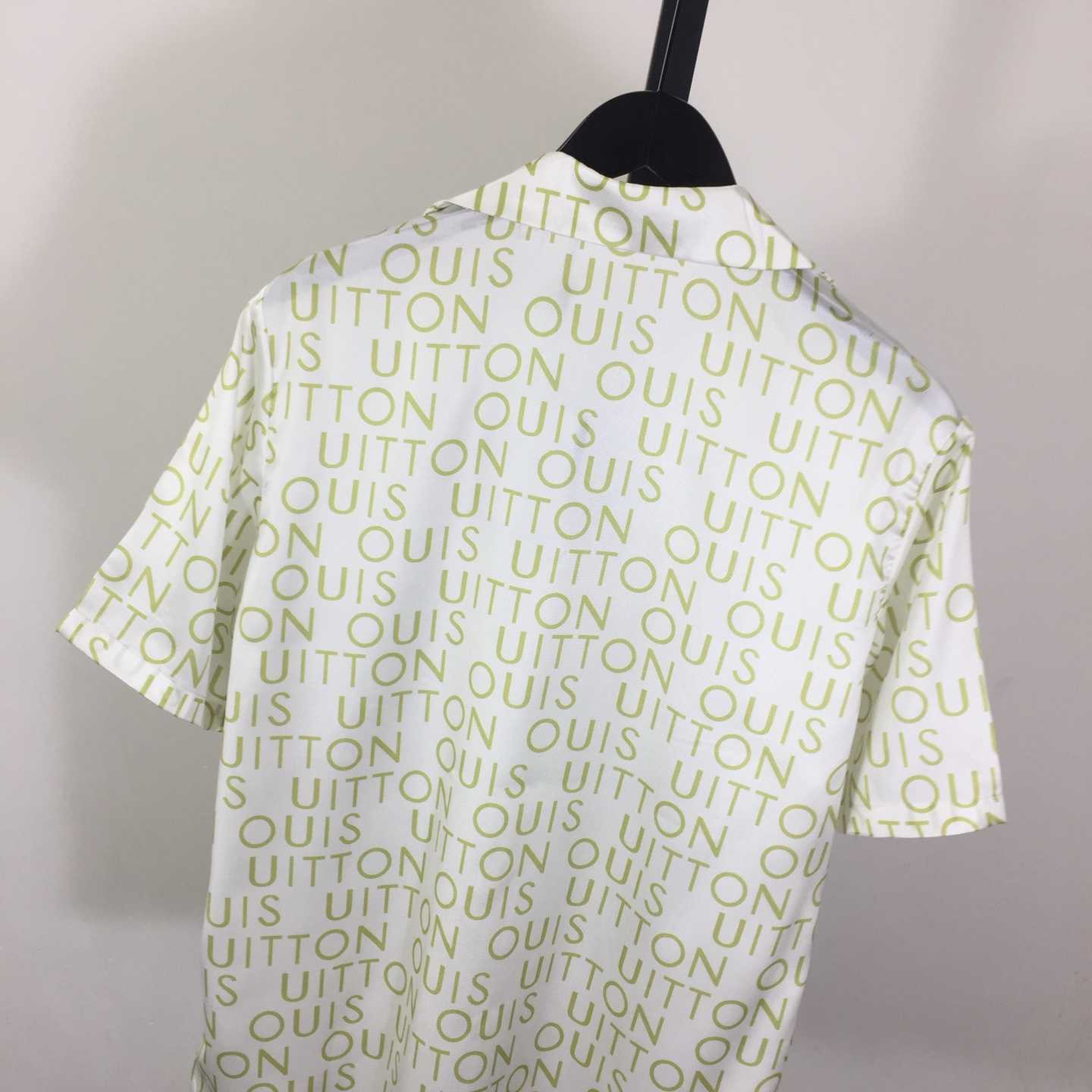 Louis Vuitton Short-Sleeved Printed Silk Shirt   1AJUTC - DesignerGu