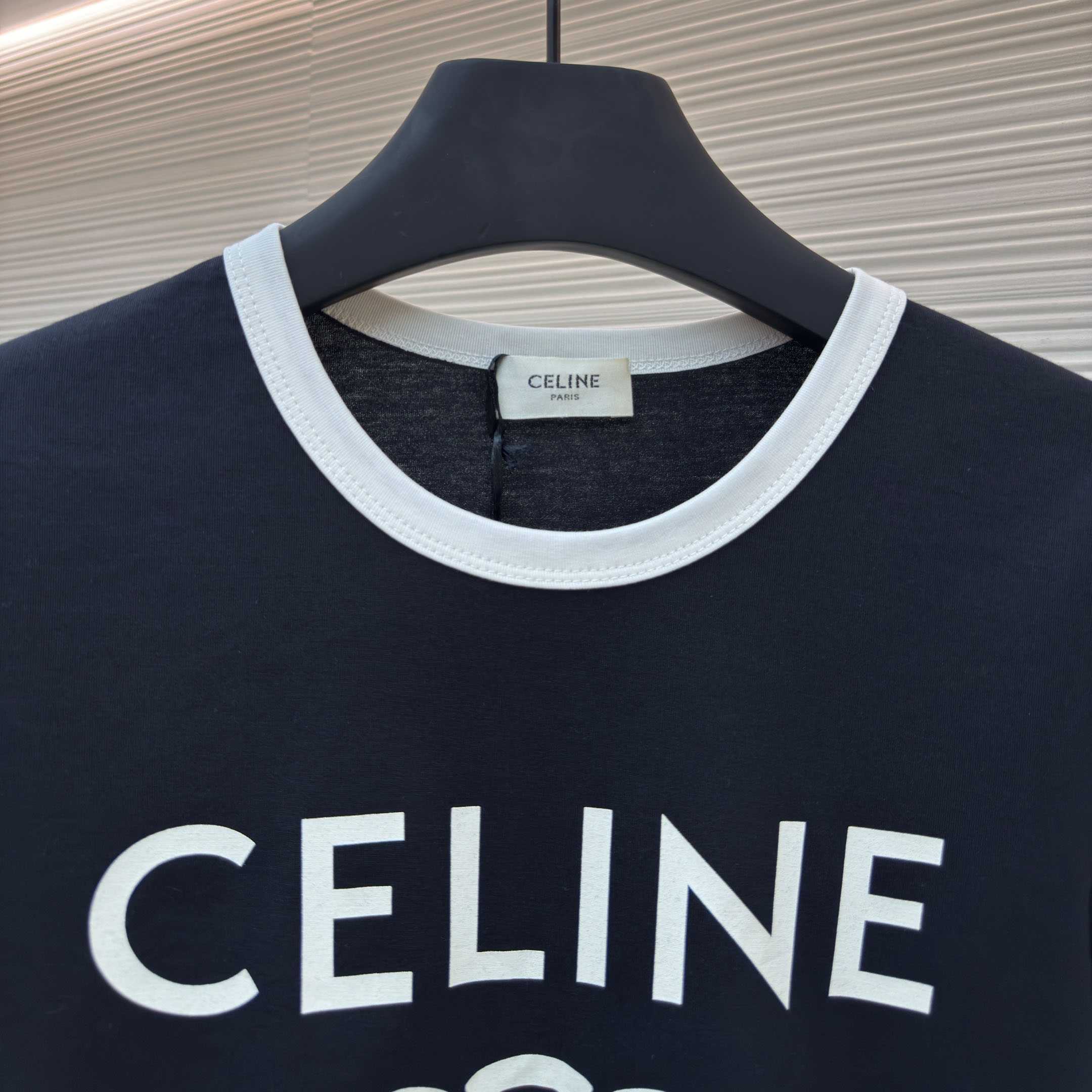 celine Paris T-shirt In Cotton Jersey - DesignerGu