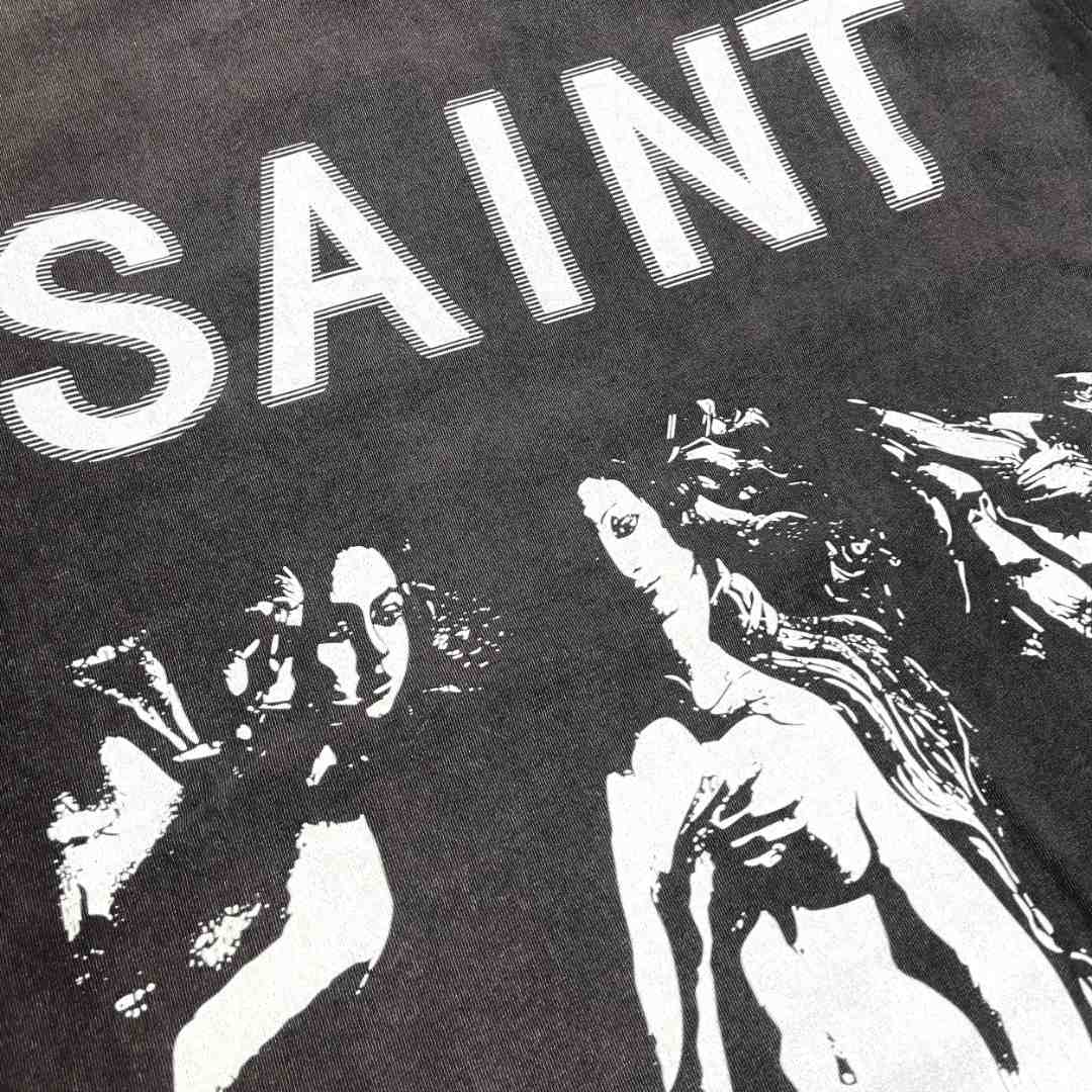 Saint Michael Printed Pattern T-shirt - DesignerGu