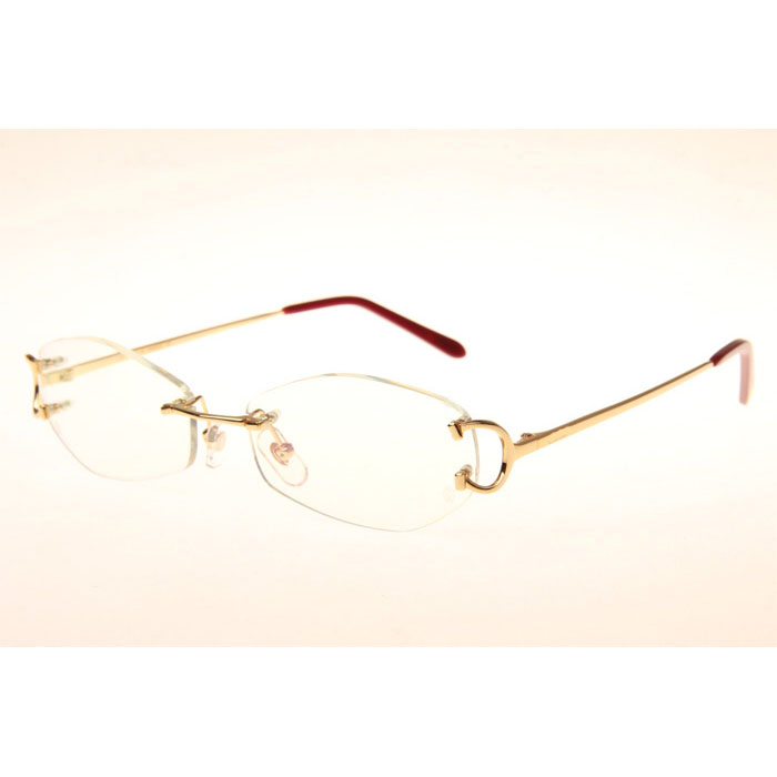Cartier CT 4193831 Eyeglasses In Gold - DesignerGu