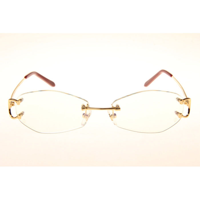 Cartier CT 4193831 Eyeglasses In Gold - DesignerGu