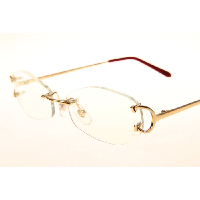 Cartier CT 4193831 Eyeglasses In Gold - DesignerGu