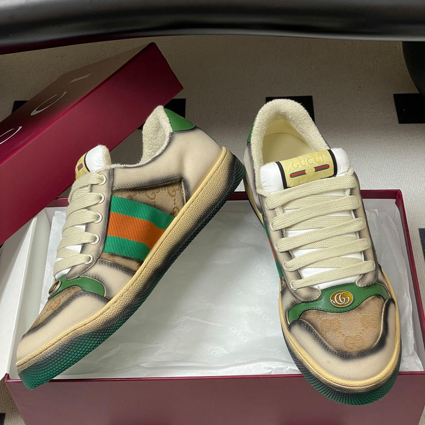 Gucci serigraphy Screener Sneaker - DesignerGu