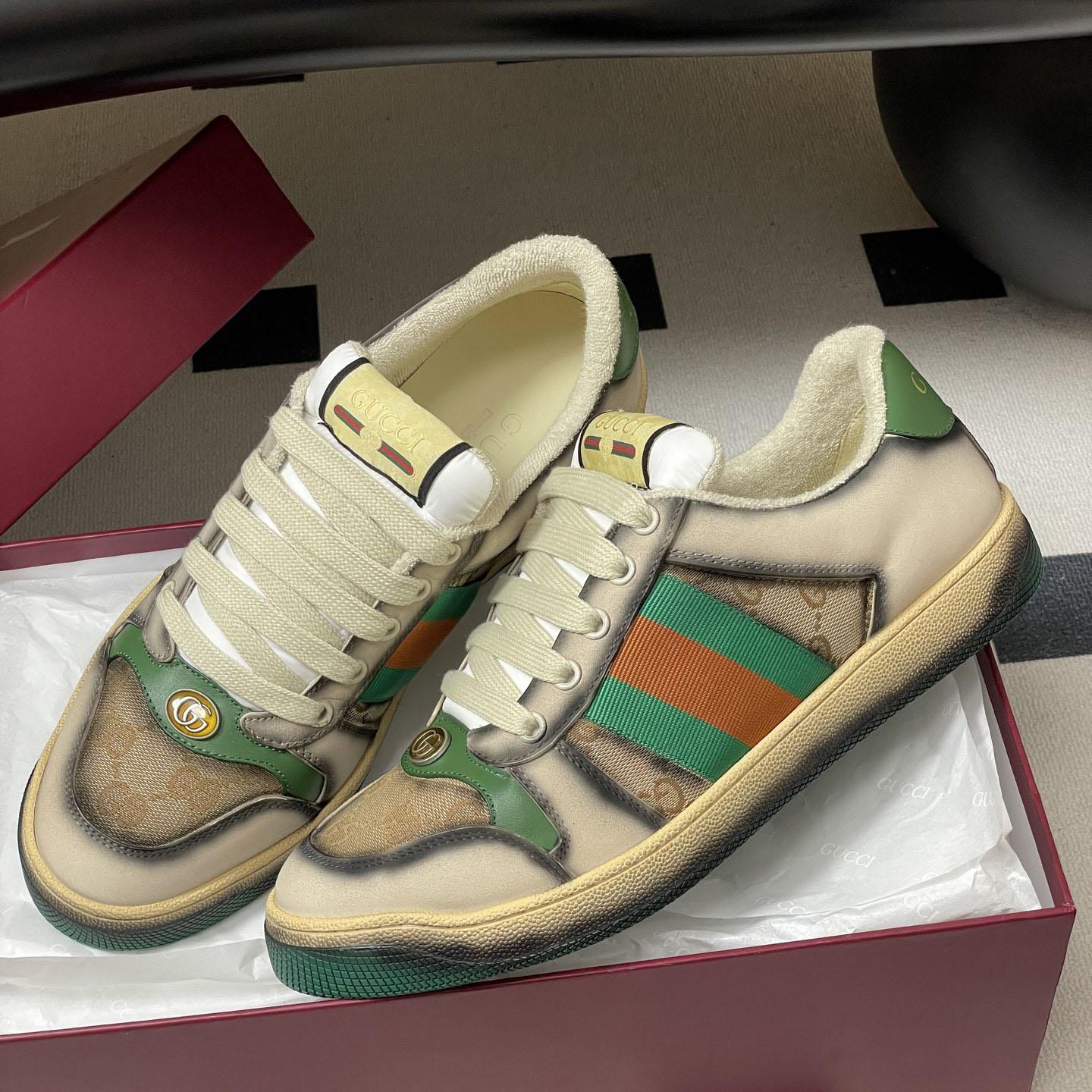 Gucci serigraphy Screener Sneaker - DesignerGu