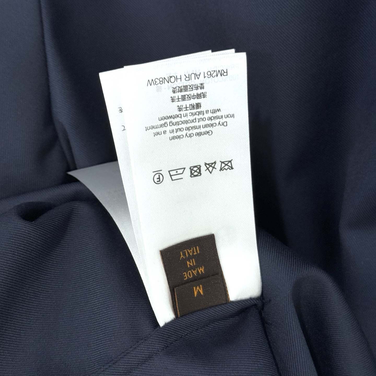 Louis Vuitton Long-Sleeved Cotton-Silk Crepe Shirt  1AJSPT - DesignerGu