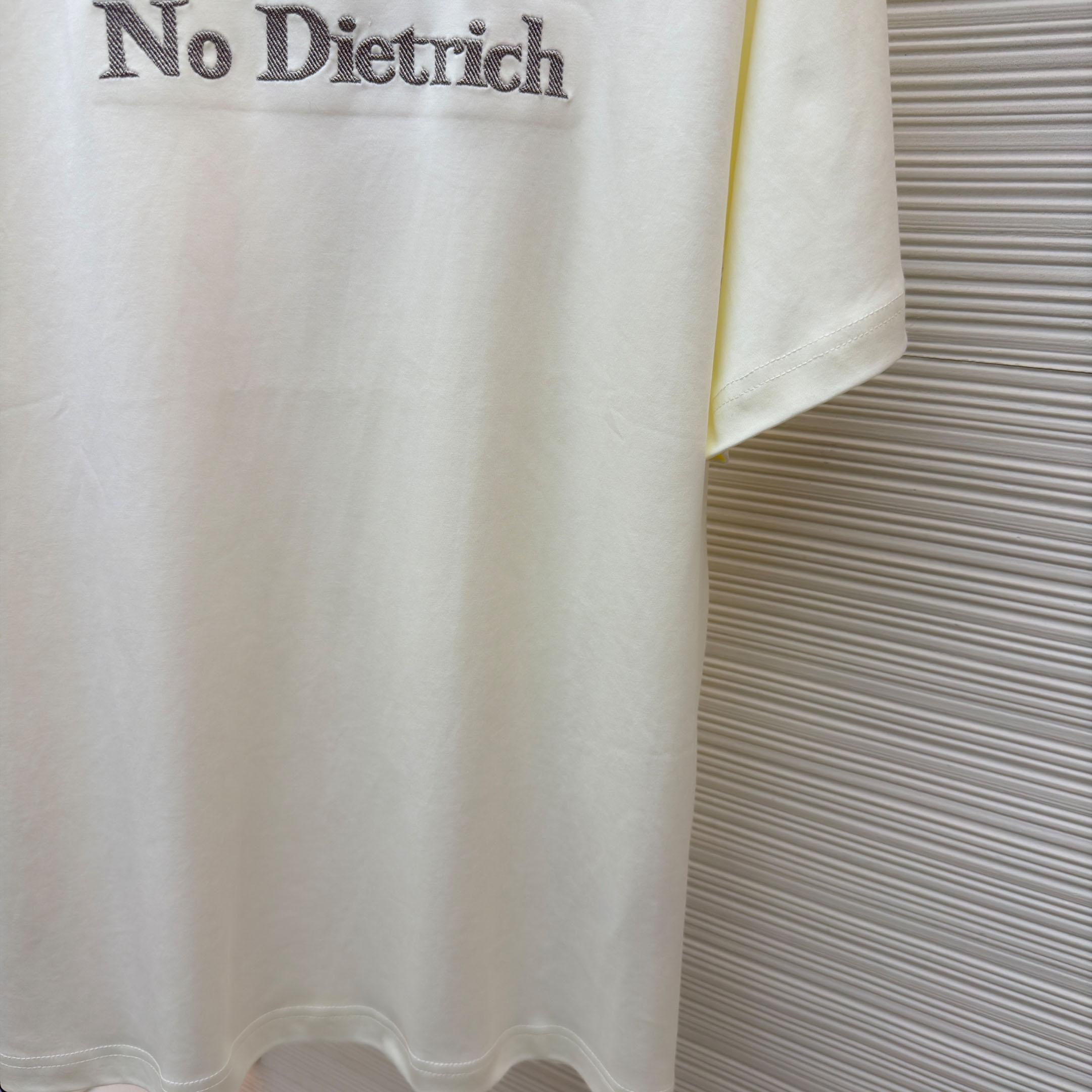  Dior T-shirt With Lettering - DesignerGu