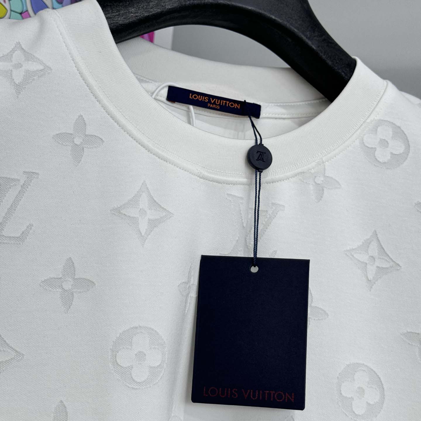 Louis Vuitton Monogram Short-Sleeved Crewneck - DesignerGu