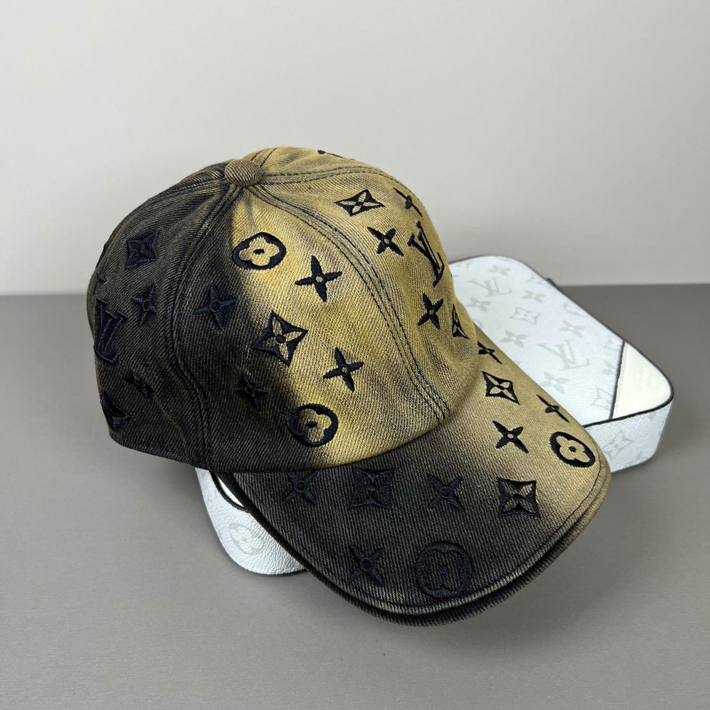 Louis Vuitton Monogram Gradient Hat - DesignerGu