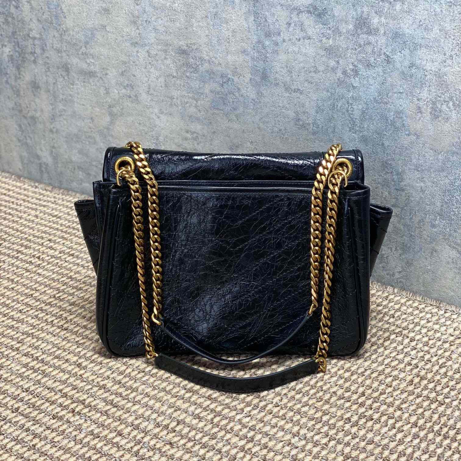 Saint Laurent NIKI TRIPOUCH In Vintage Leather - DesignerGu