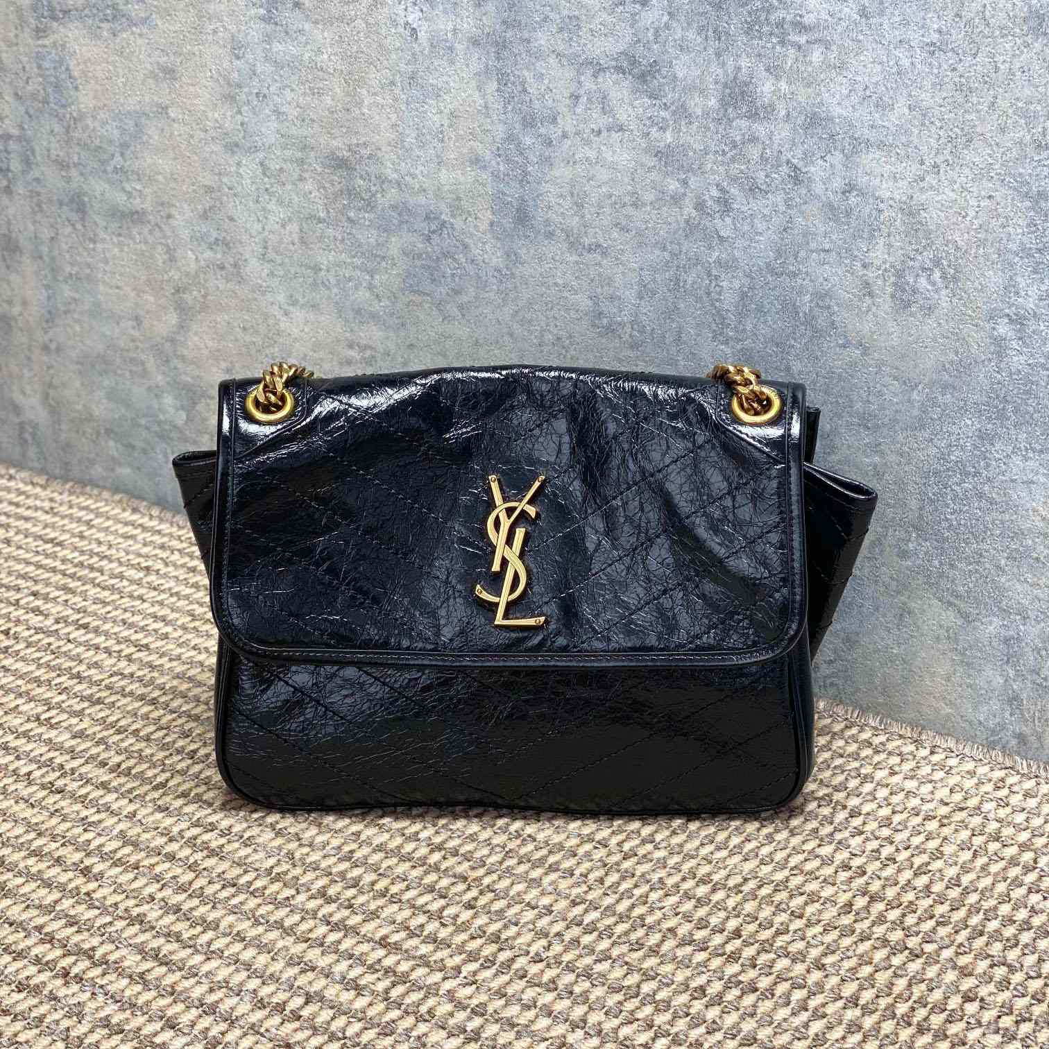 Saint Laurent NIKI TRIPOUCH In Vintage Leather - DesignerGu