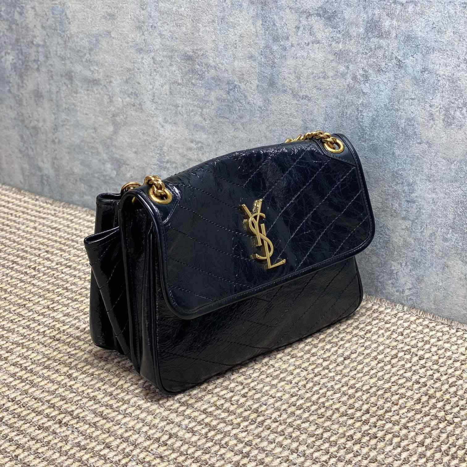 Saint Laurent NIKI TRIPOUCH In Vintage Leather - DesignerGu