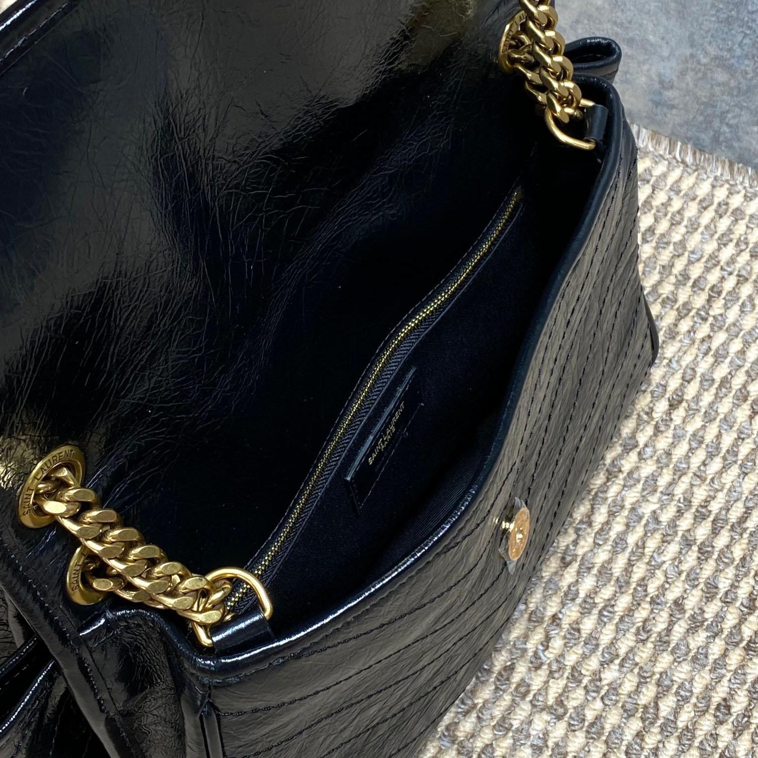 Saint Laurent NIKI TRIPOUCH In Vintage Leather - DesignerGu