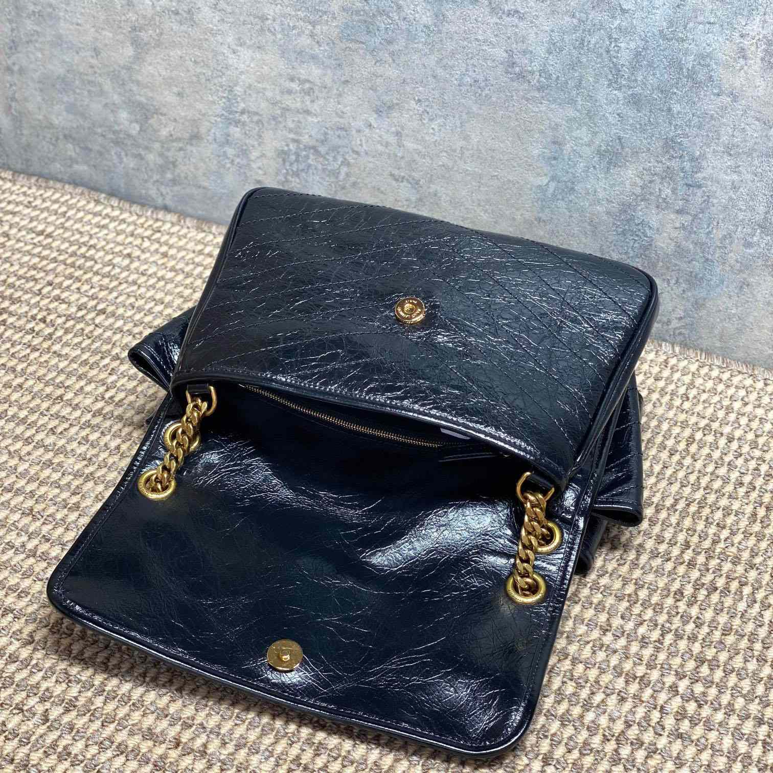 Saint Laurent NIKI TRIPOUCH In Vintage Leather - DesignerGu