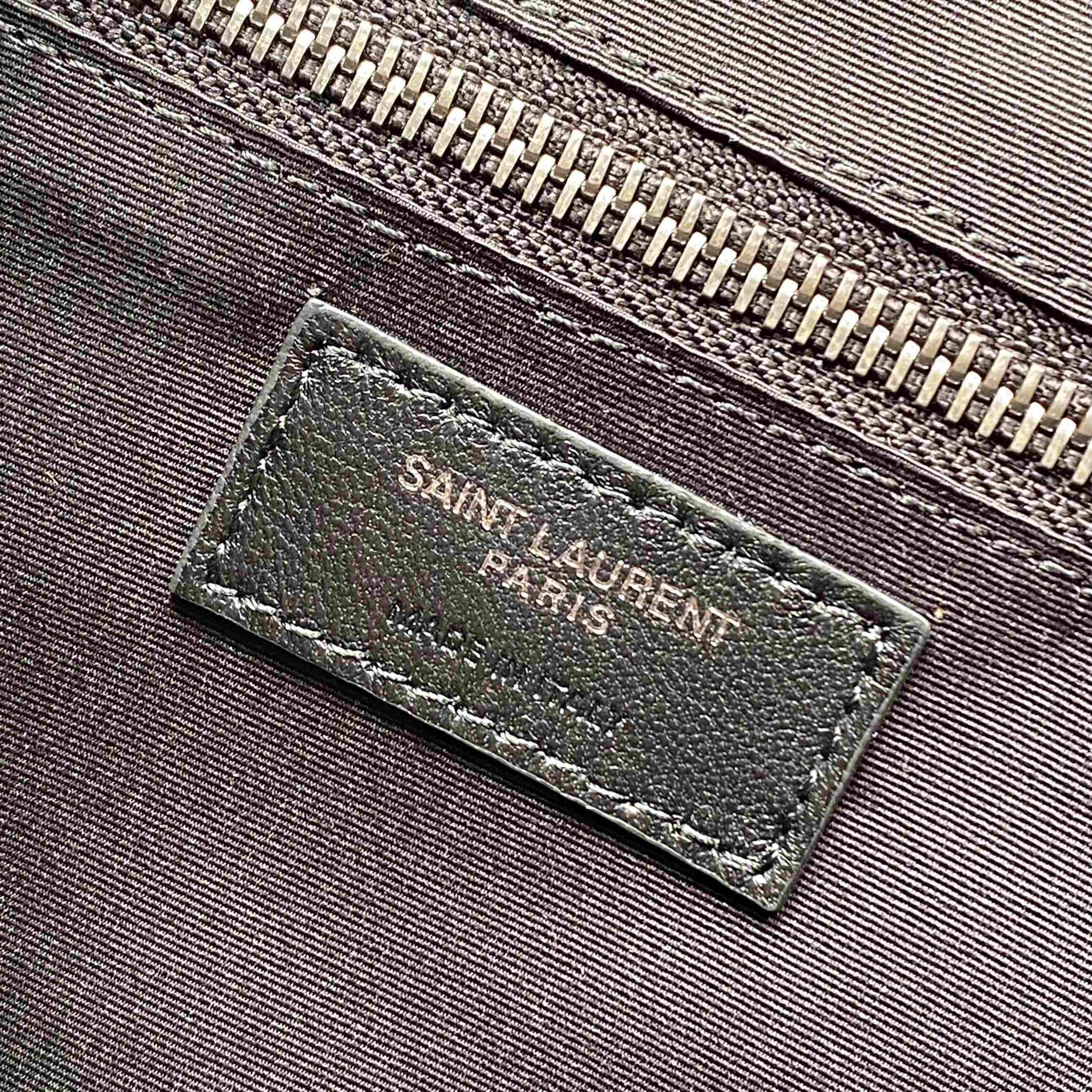 Saint Laurent Niki Textured-Leather Tote - DesignerGu