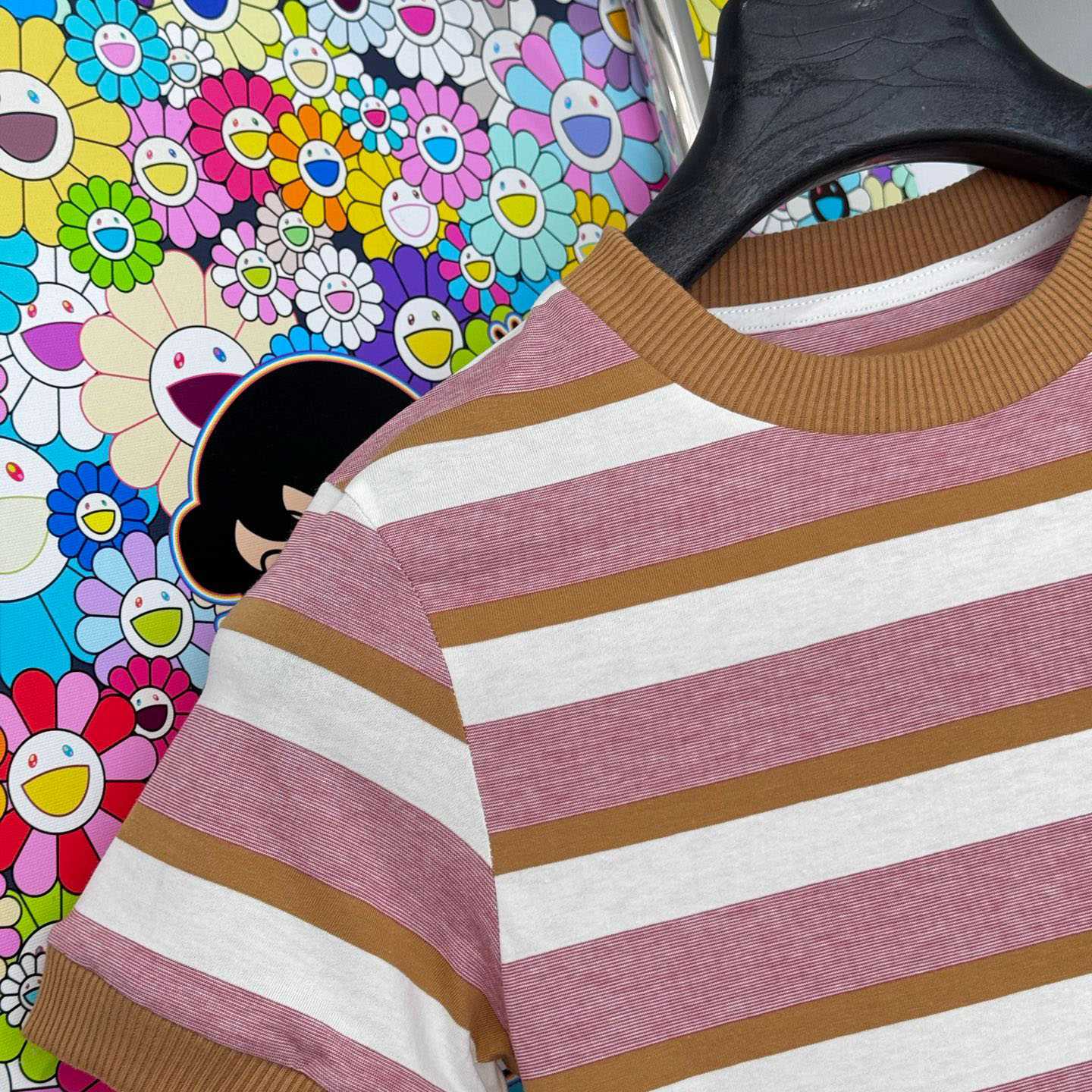 Prada Bayadere stripe jersey T-shirt  - DesignerGu